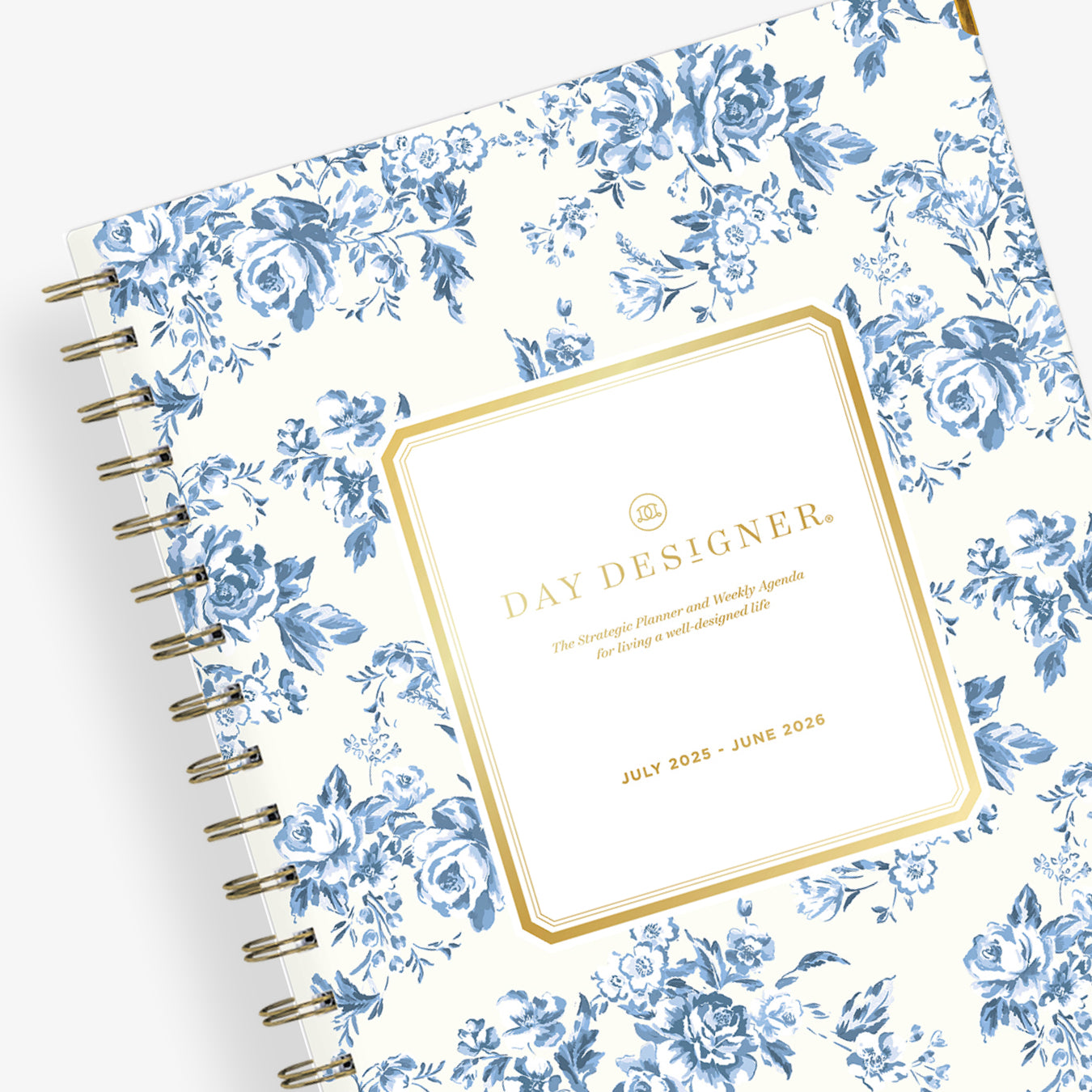 Belinda 2025-2026 Weekly Monthly 7x9 Day Designer for Blue Sky Planning Calendar
