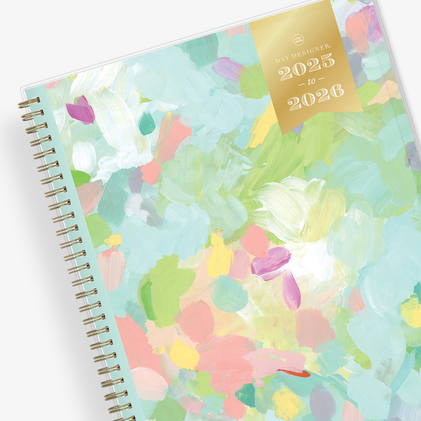 Monet 2025-2026 Weekly and Monthly 8.5x11 Day Designer for Blue Sky Planning Calendar