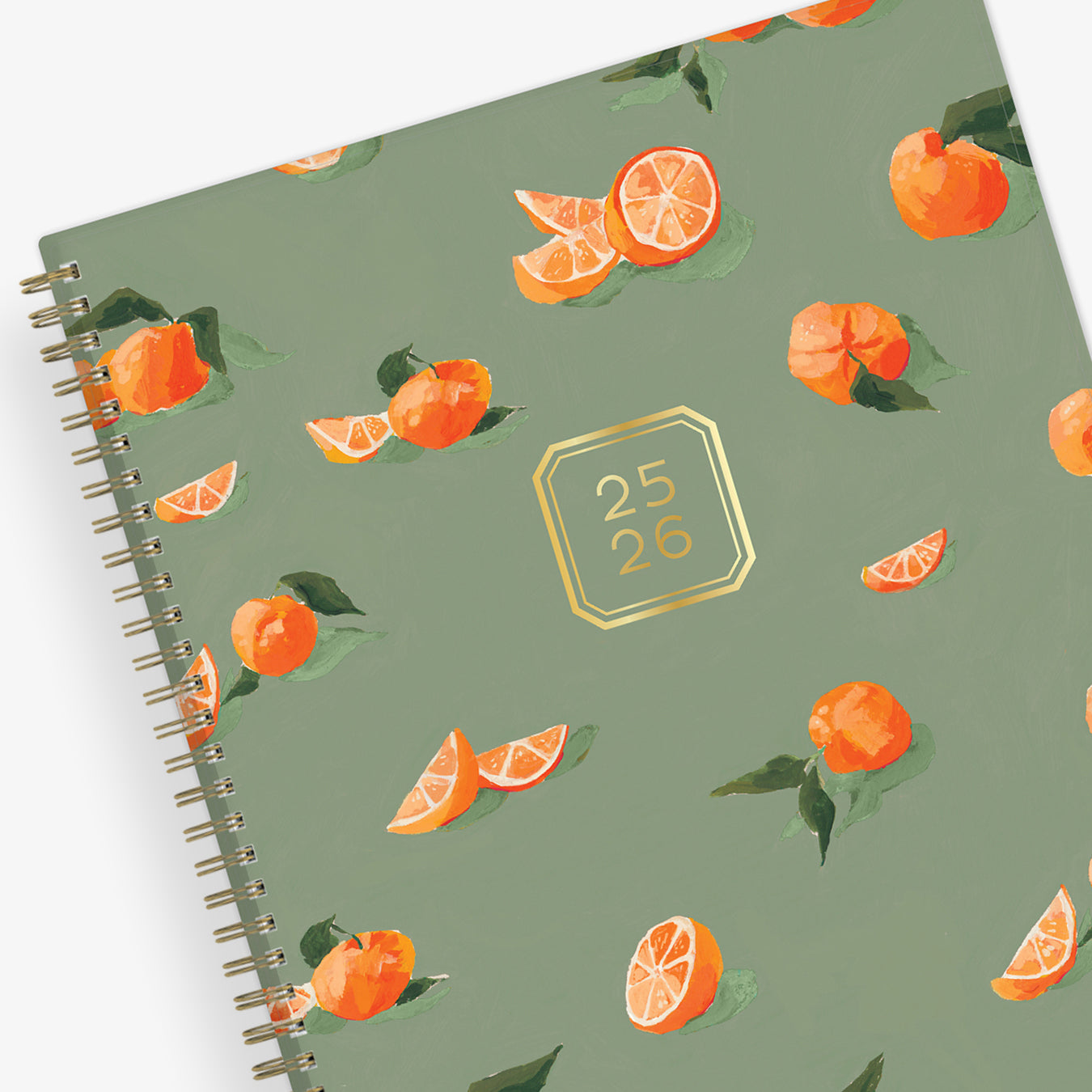 Oranges 2025-2026 Weekly and Monthly  8.5x11 Planning Calendar - Margaret Jeane