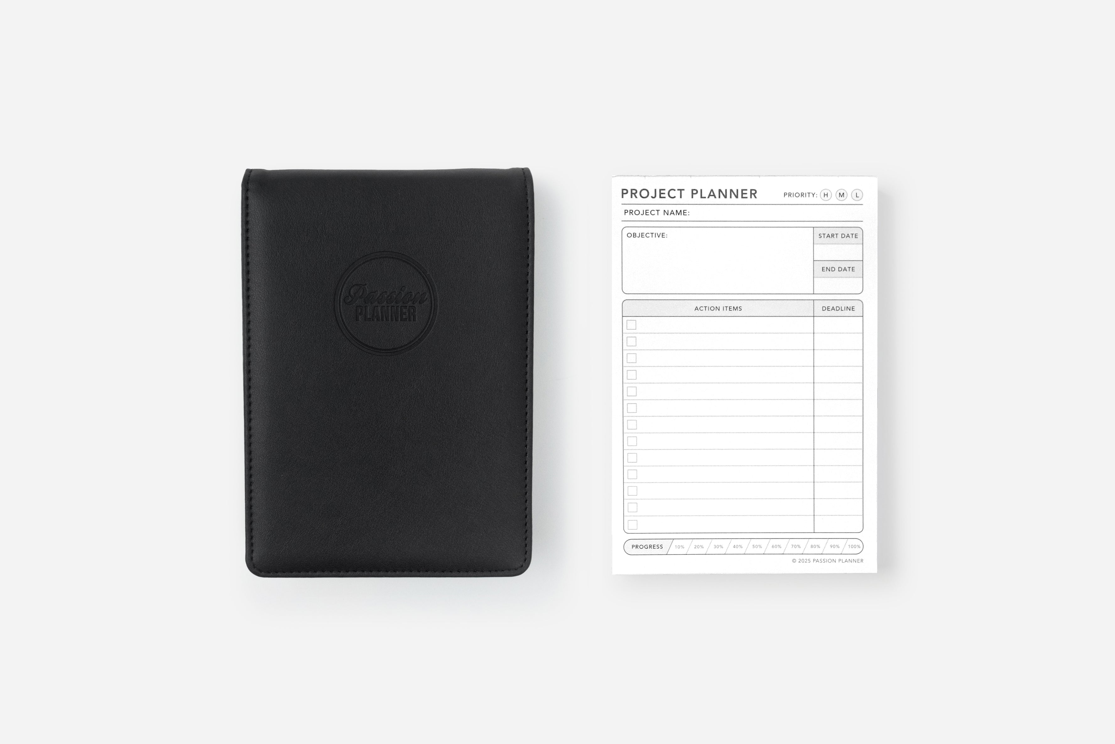 Project Planner Notepad Set - Cover and Insert