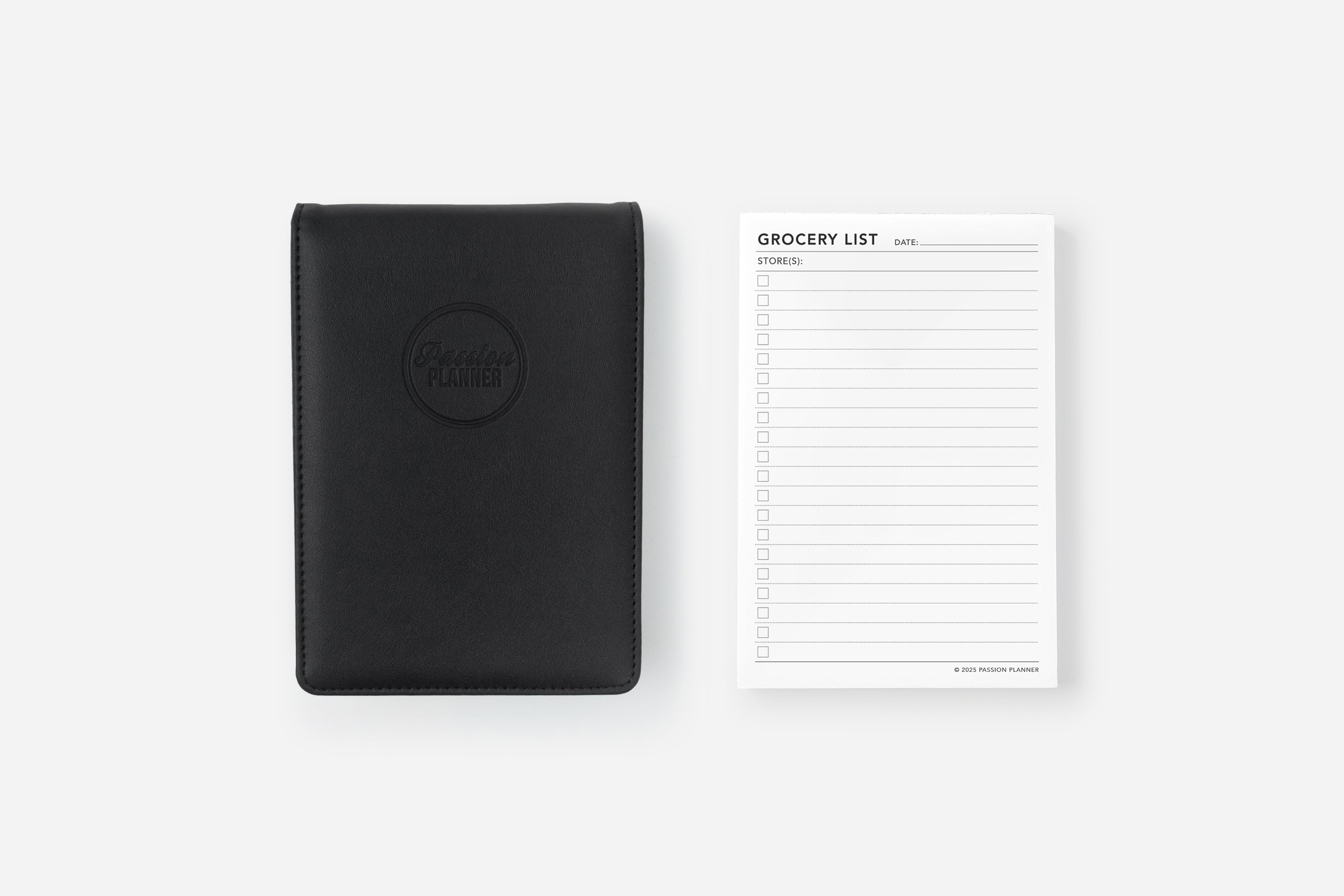 Grocery List Notepad Set - Cover and Insert