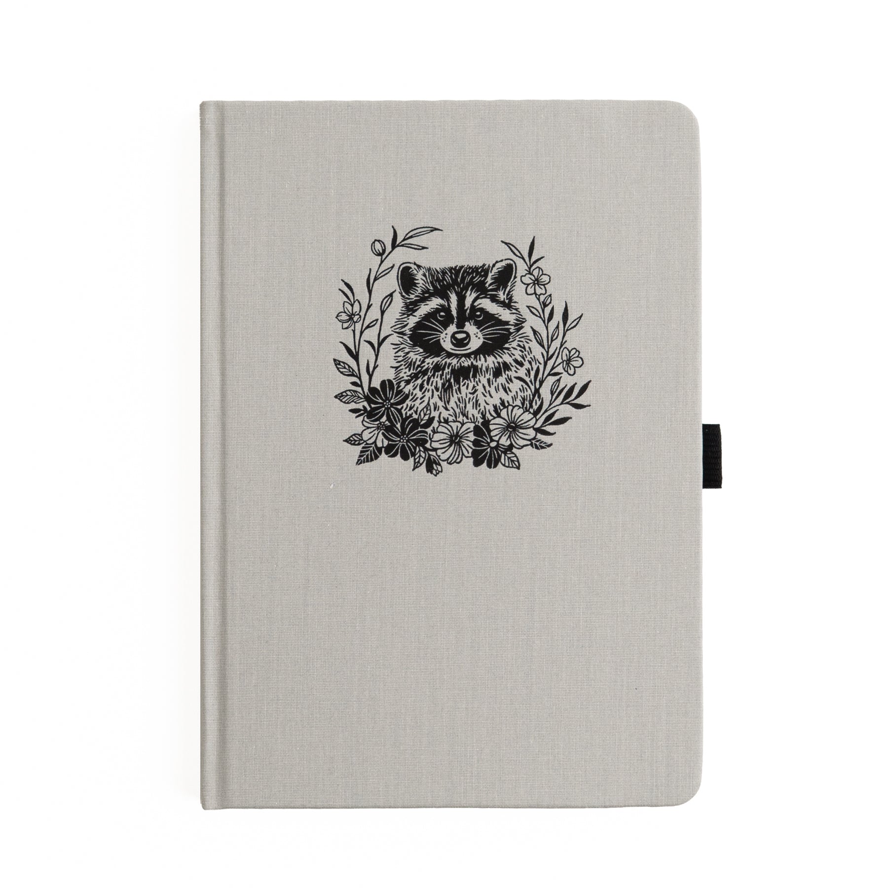 A5 Radiant Raccoon: Dot Grid Notebook