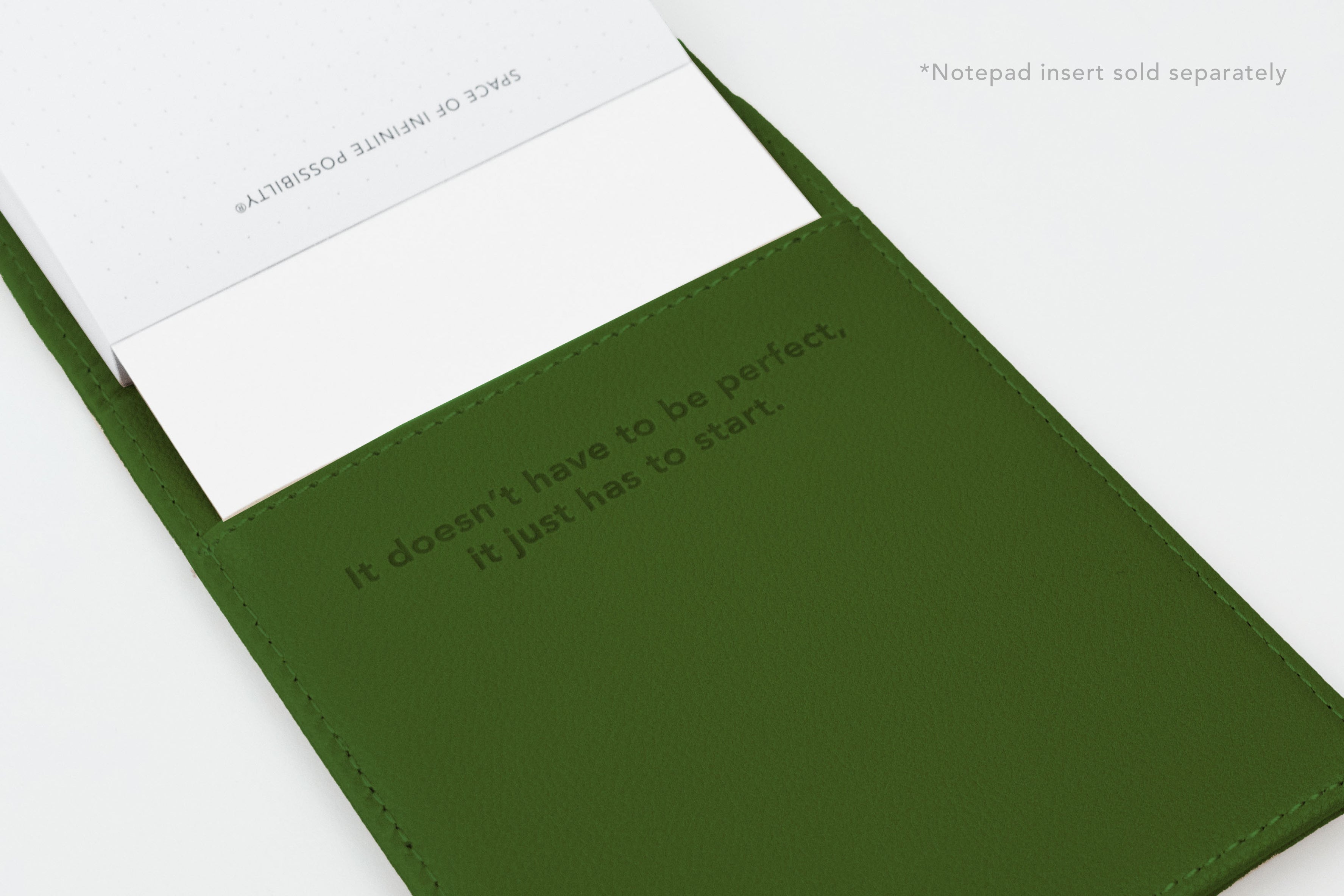 Notepad Cover - Ginkgo Green 4 Notepad Cover - Ginkgo Green