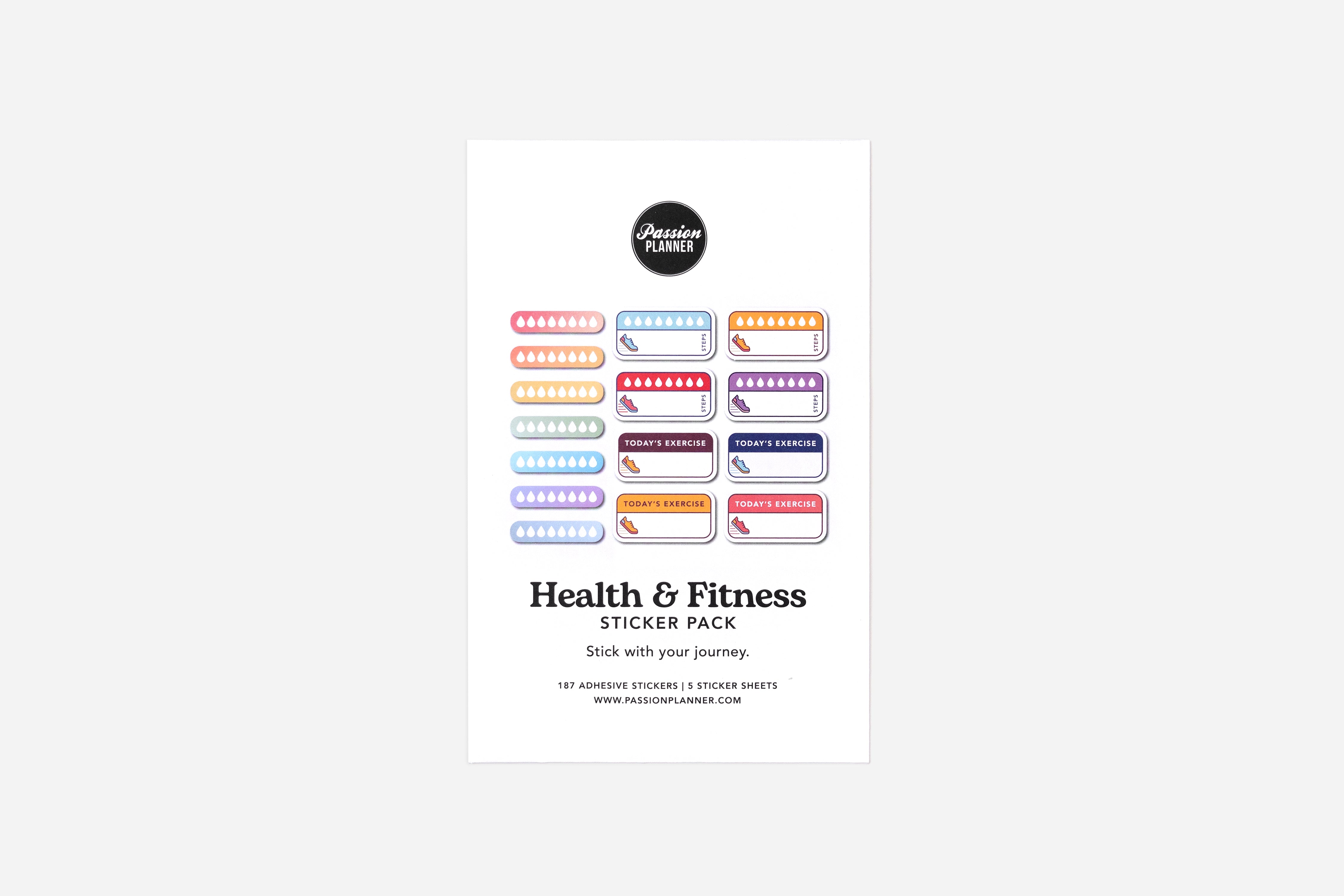 Health & Fitness Sticker Pack