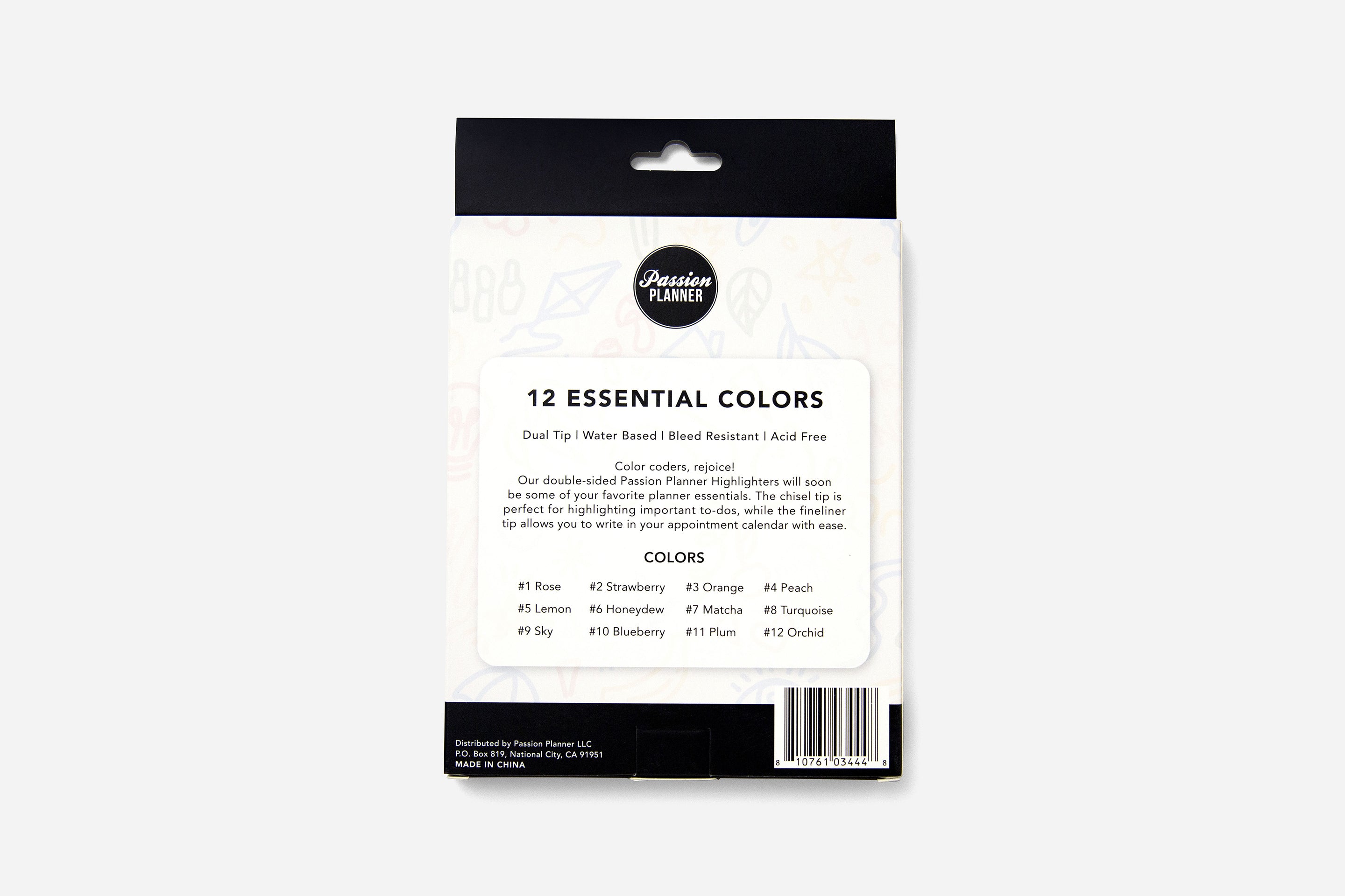 Passion Highlighters - Essentials (12-pack) 5 Passion Highlighters - Essentials (12-pack)