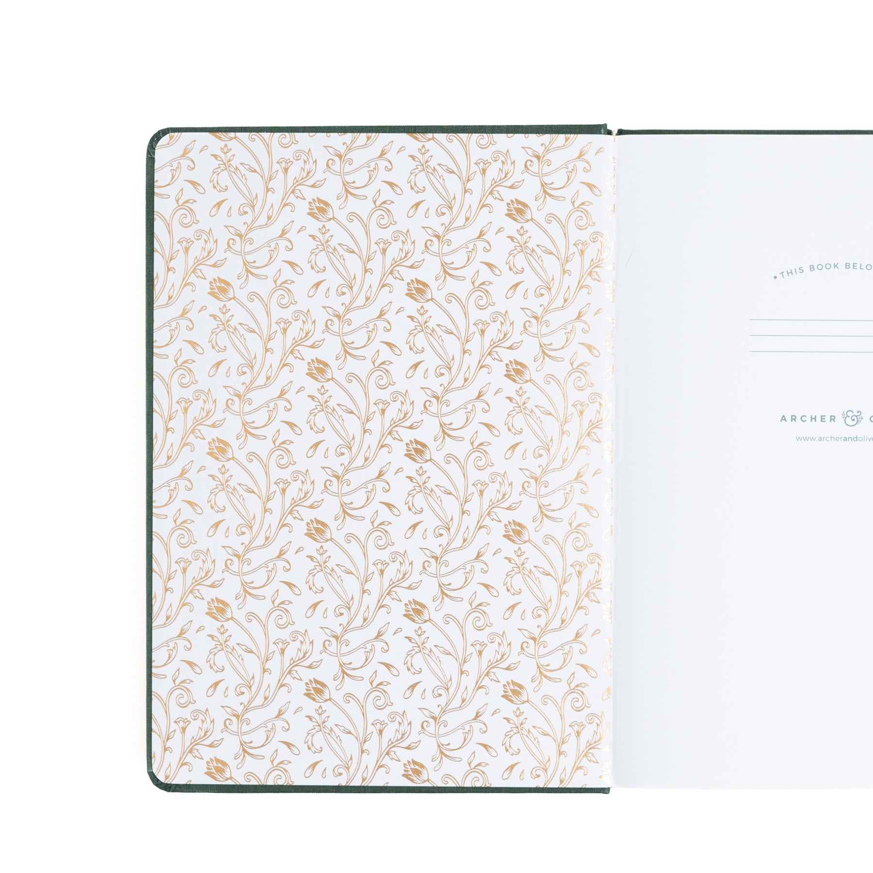 B6 Antique Floral: Dot Grid Notebook 2 8x8 Antique Floral: Dot Grid Notebook