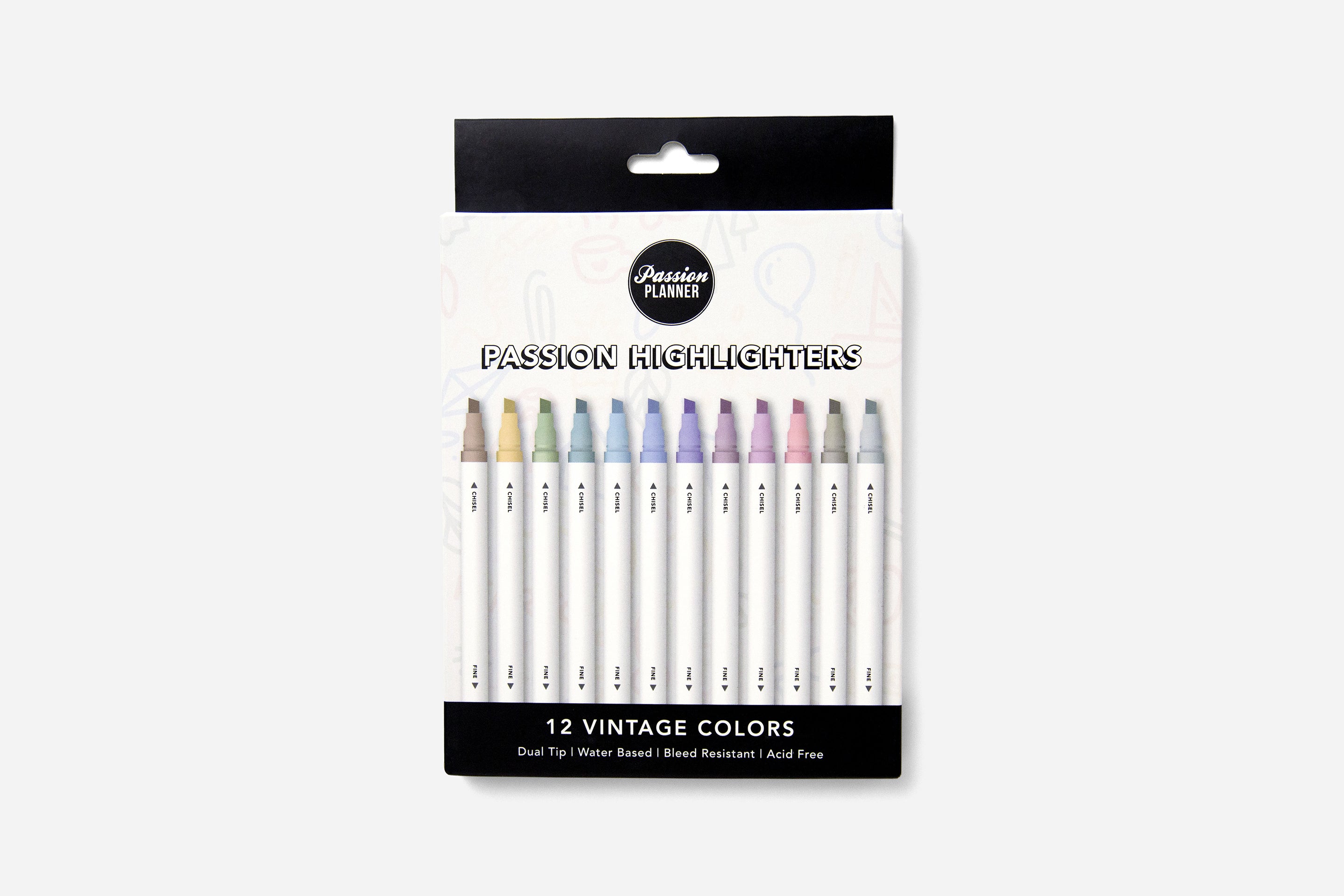 Passion Highlighters - Vintage (12-pack)