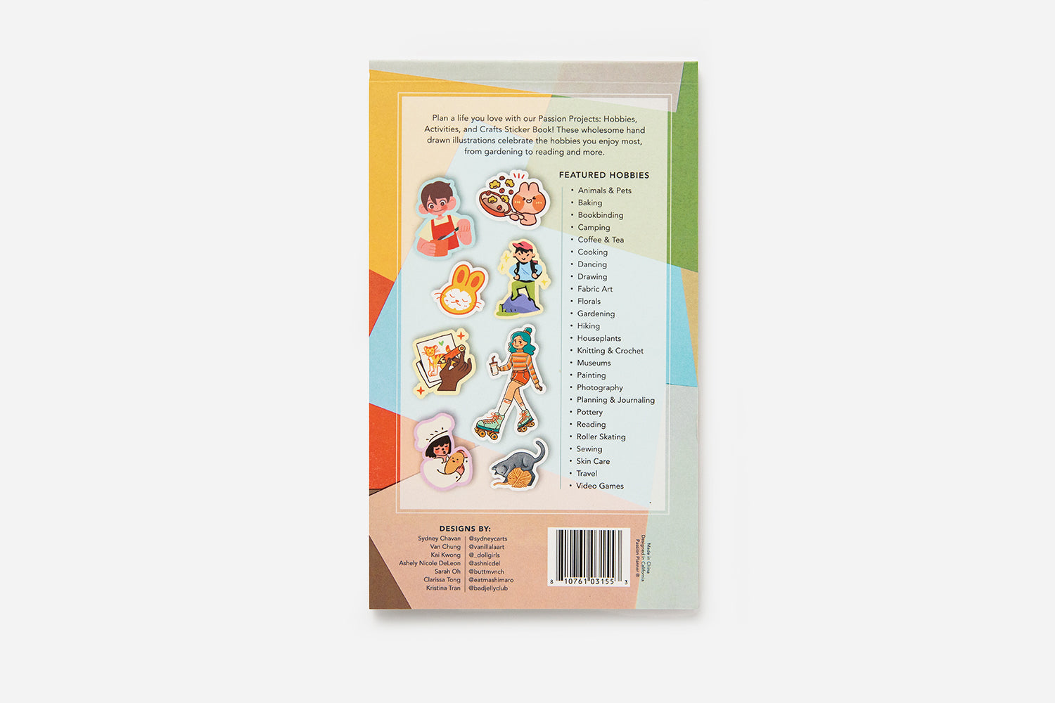 Passion Projects: Hobbies, Activities, and Crafts Sticker Book 4 Passion Projects: Hobbies, Activities, and Crafts Sticker Book