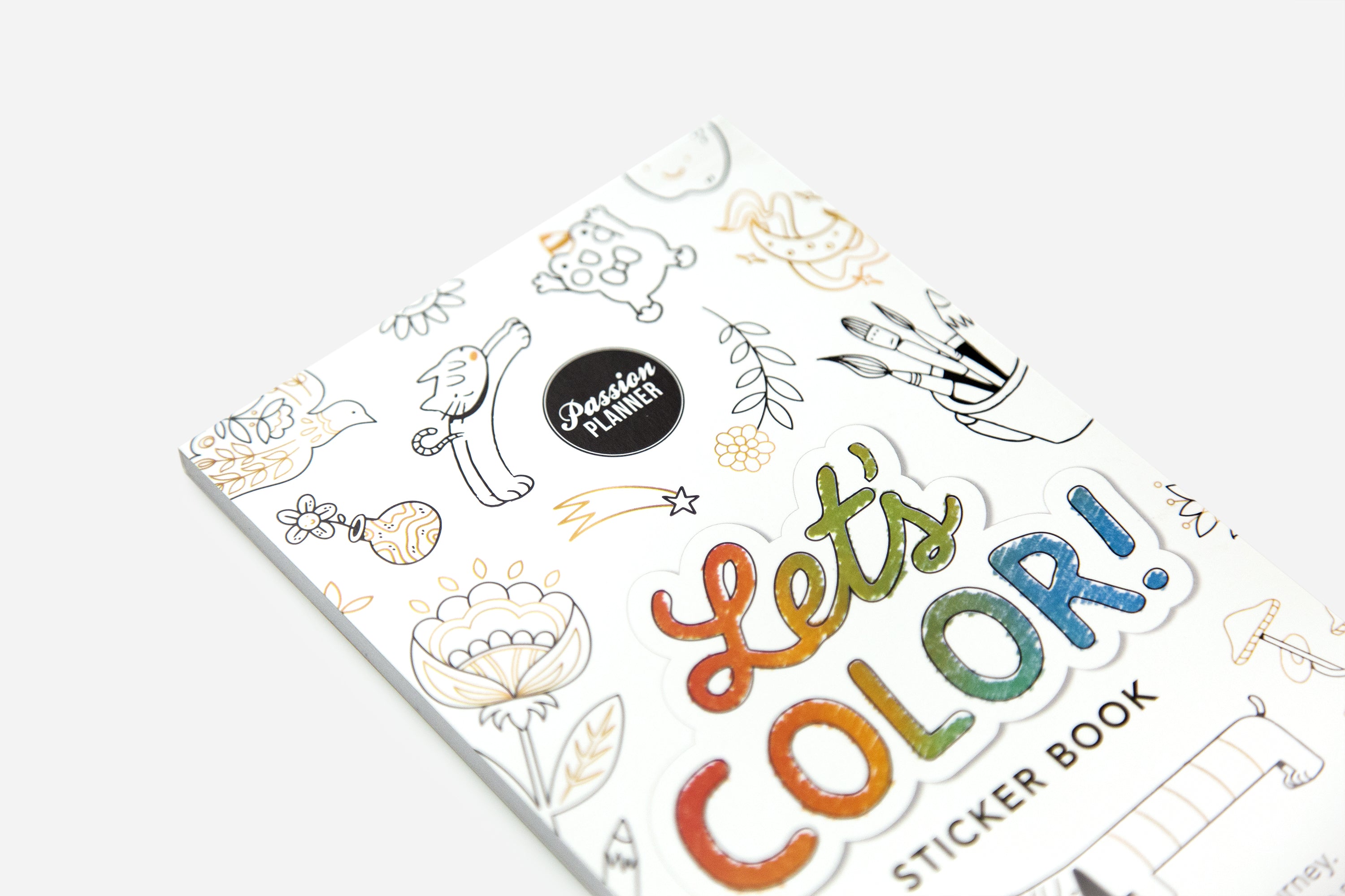 Let's Color! Sticker Book 4 Let's Color! Sticker Book