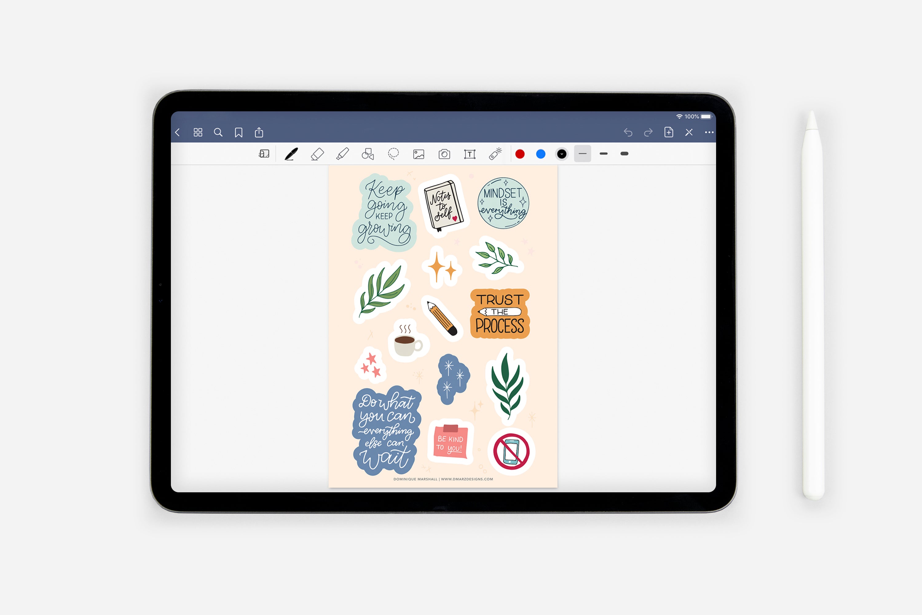 Digital Self-Care Sticker Book 2 Digital Self-Care Sticker Book