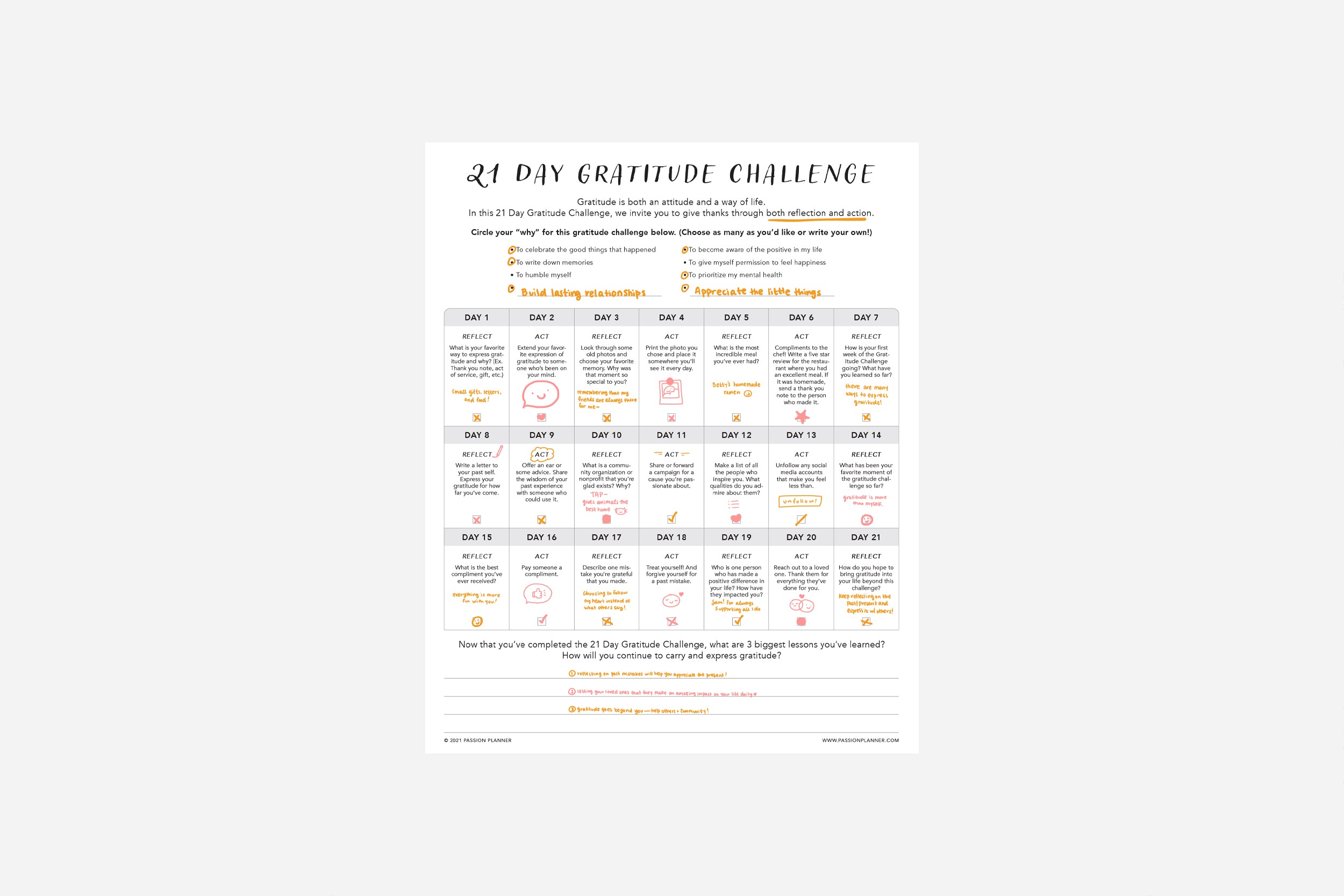 21 Day Gratitude Challenge 4 21 Day Gratitude Challenge