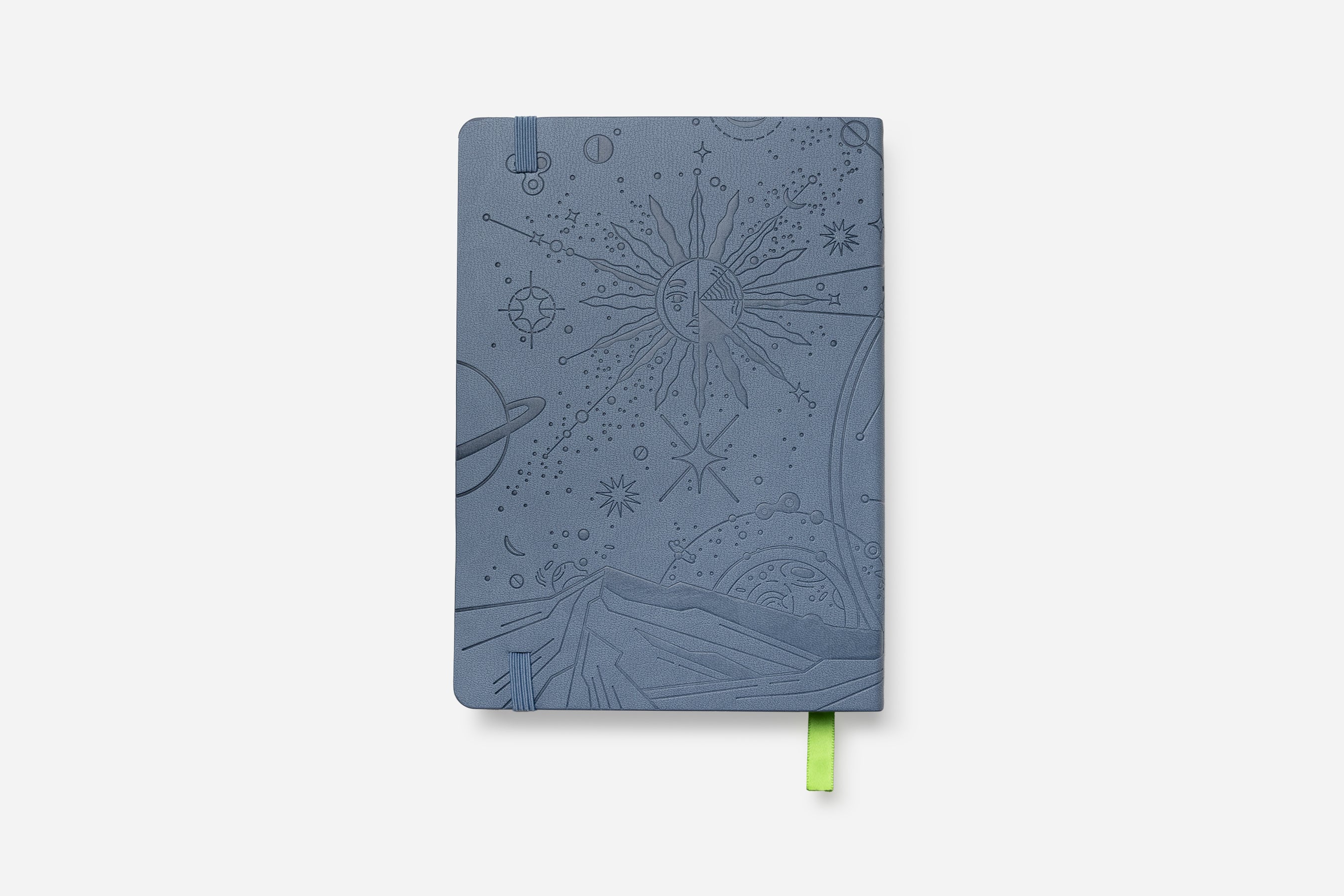 Daily Planner - Undated - Celestial Calm Blue 2 Daily Planner - Undated - Celestial Calm Blue