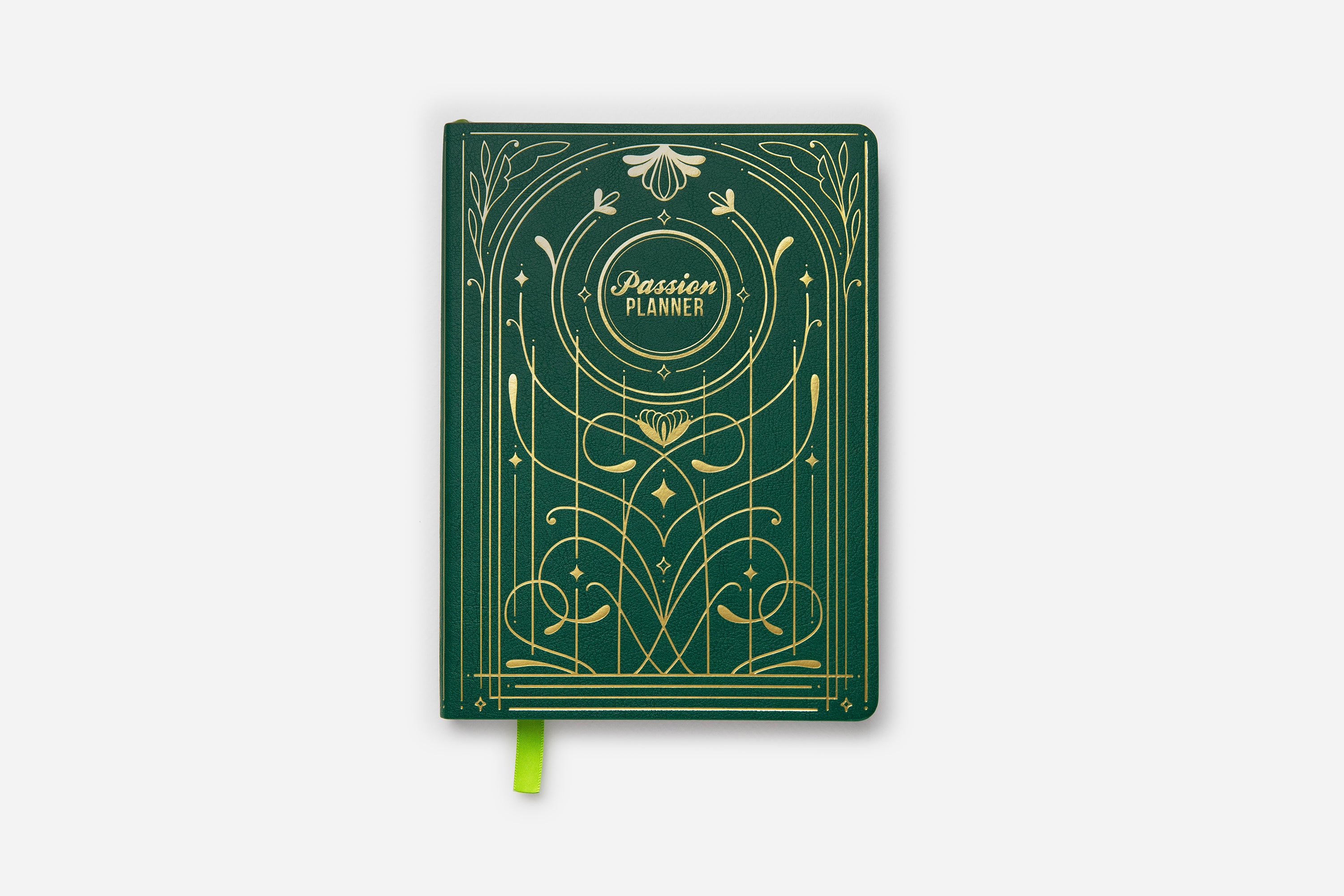 Daily Planner - Undated - Evergreen Gilded Magic