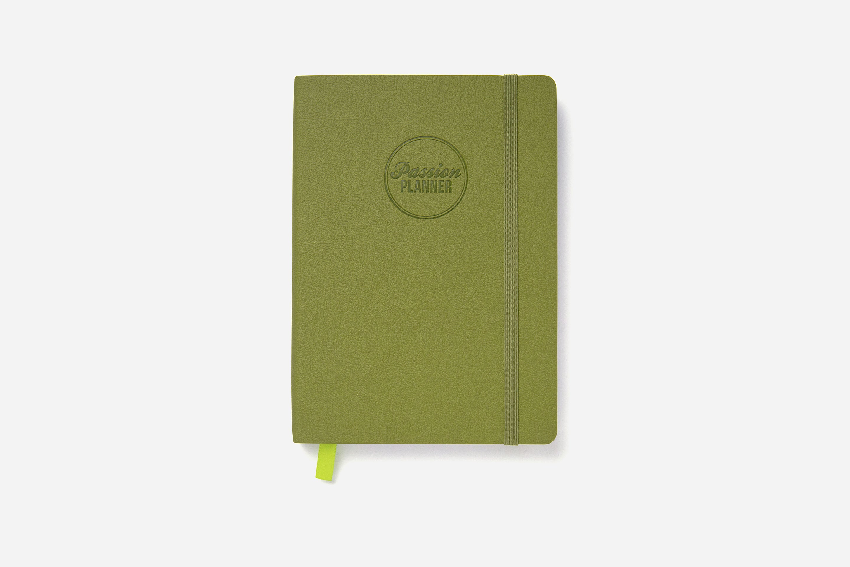 Daily Planner - Undated - Moss Green