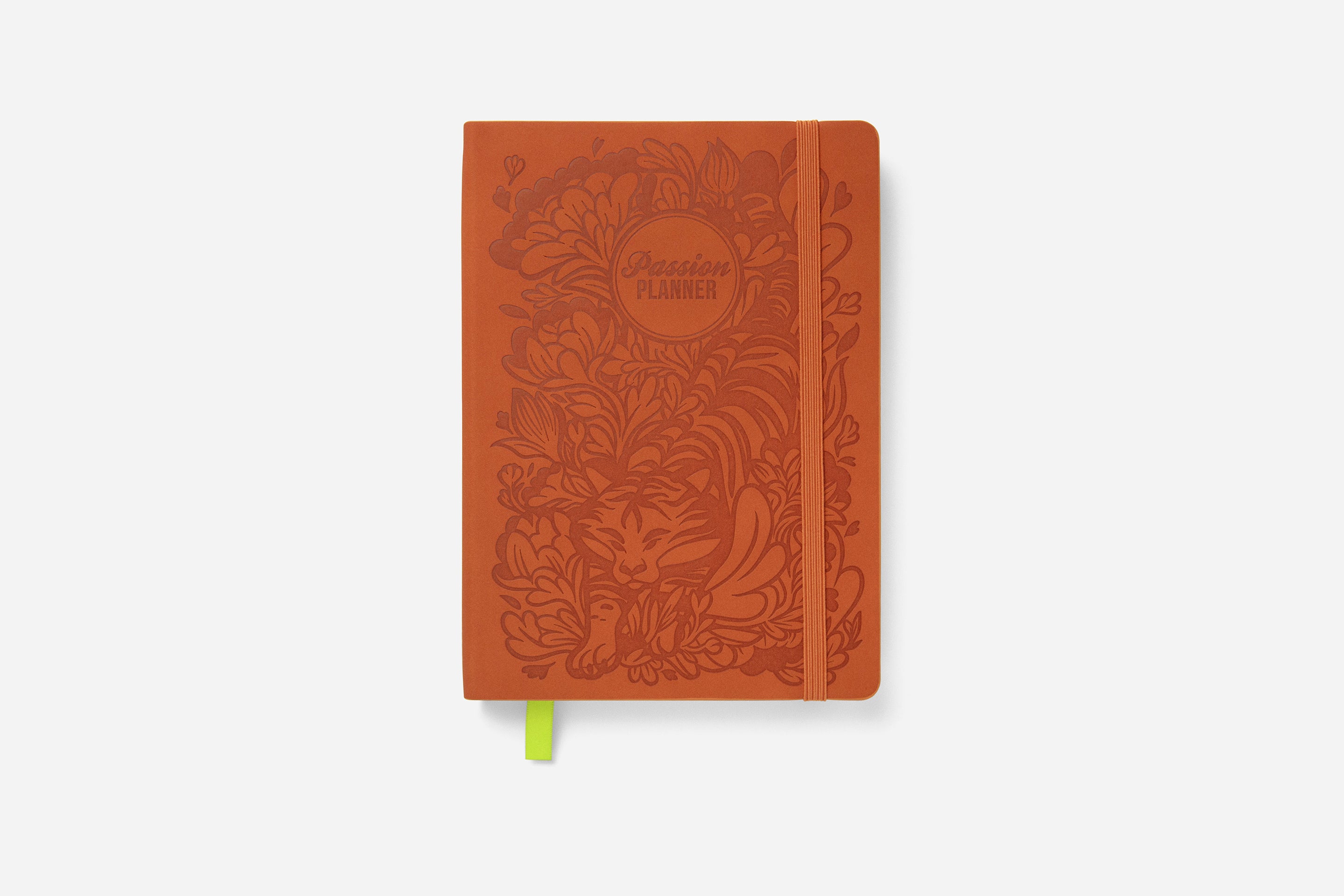 Daily Planner - Undated - Tiger Orange