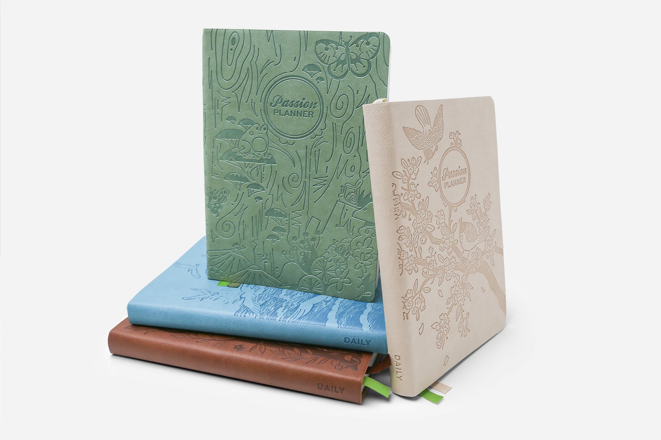 Daily Planner Bundle - Undated - Cozy Nature 4 Daily Planner Bundle - Undated - Cozy Nature