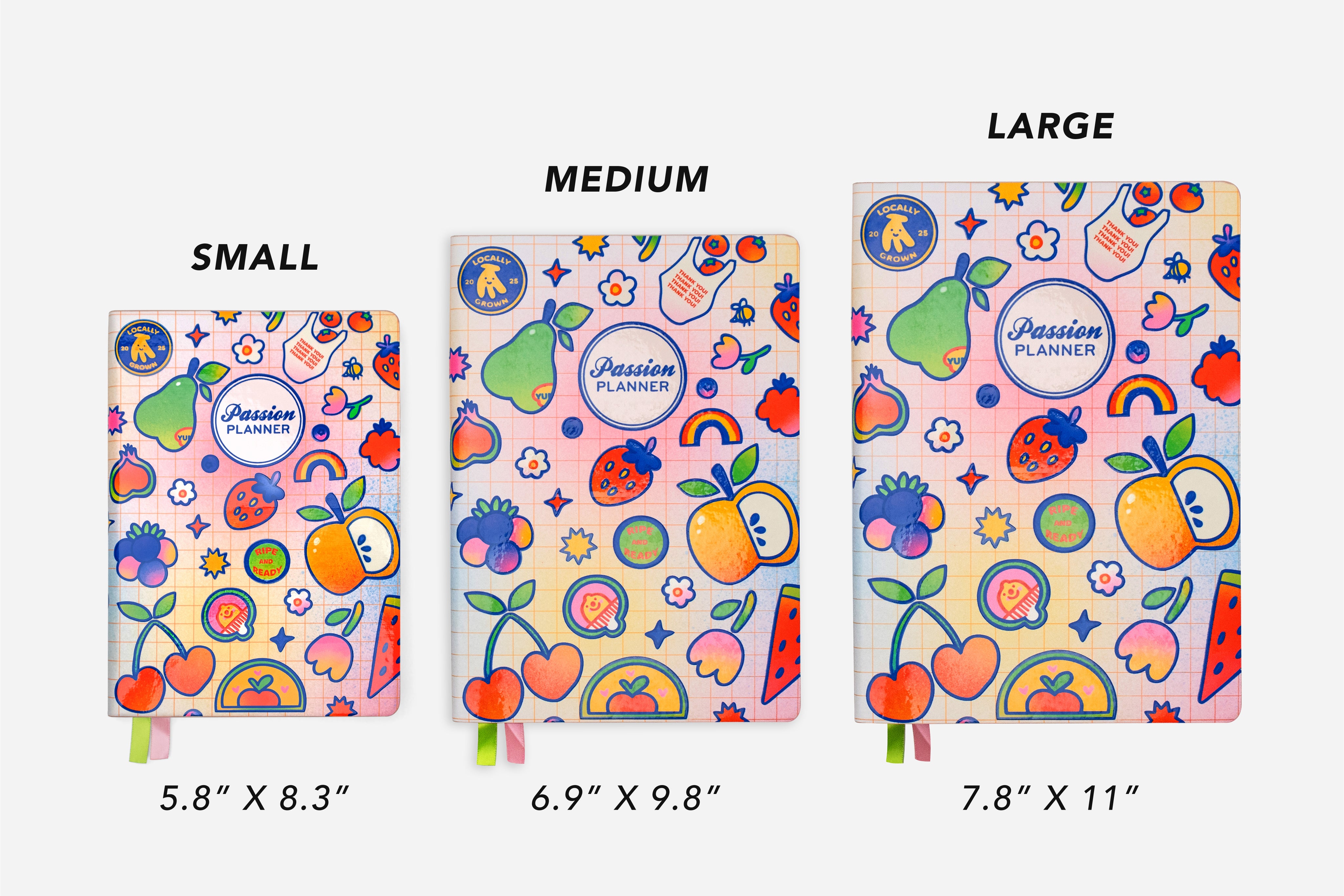 Fruit for Thought 2025-2026 Weekly Mid-Year Planner Bundle 5 Fruit for Thought 2025-2026 Weekly Mid-Year Planner Bundle