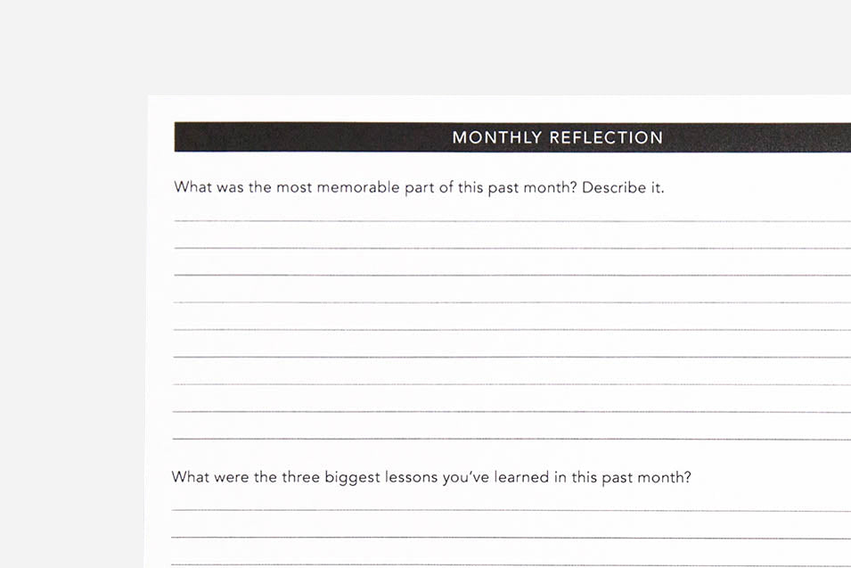 Monthly Reflection