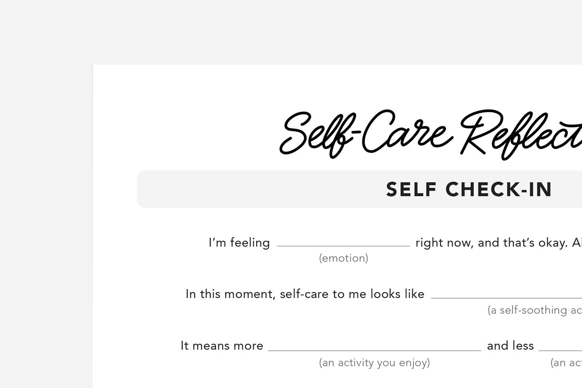 Self-Care Reflection