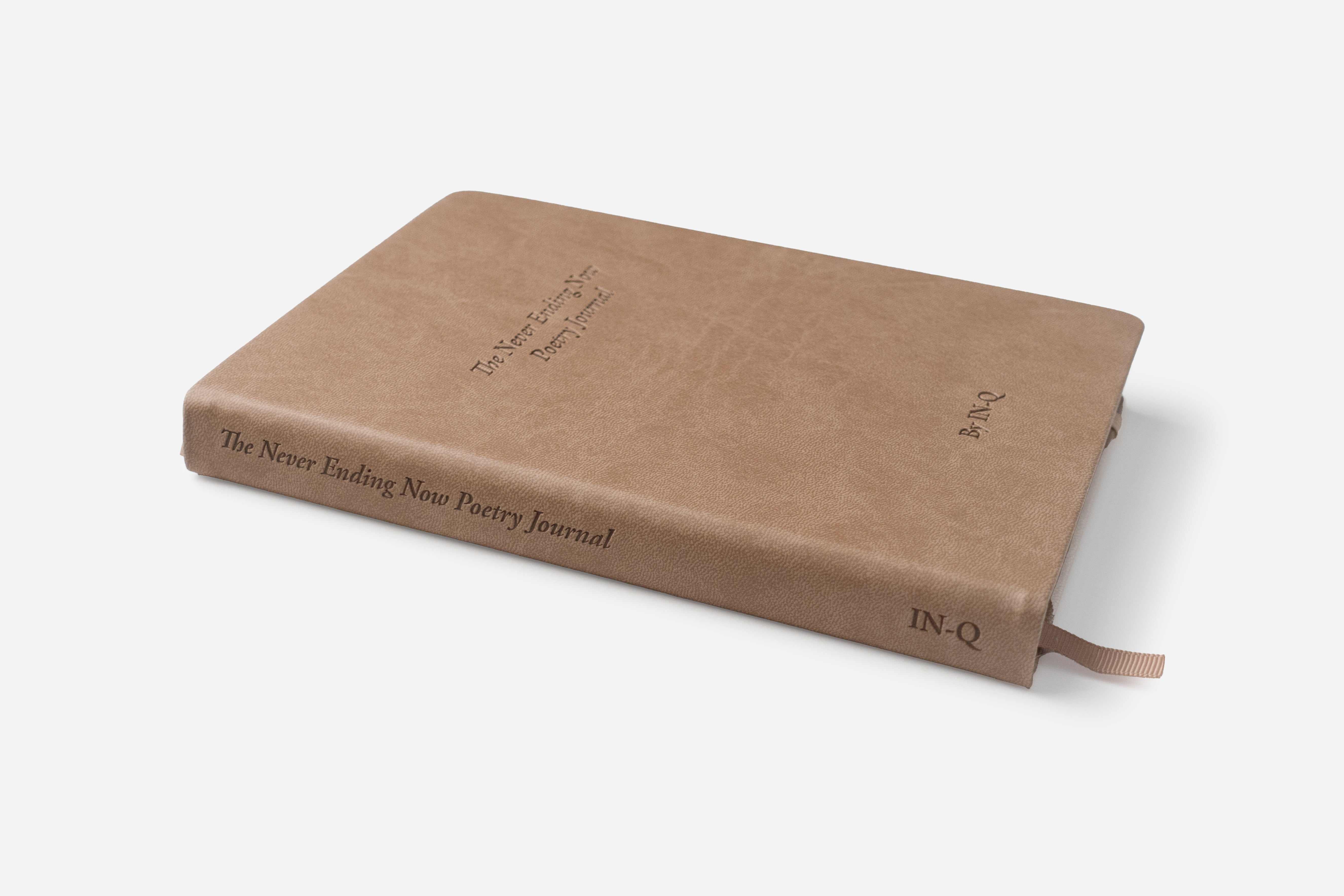 The Never Ending Now Poetry Journal - Mocha Brown 6 The Never Ending Now Poetry Journal - Mocha Brown