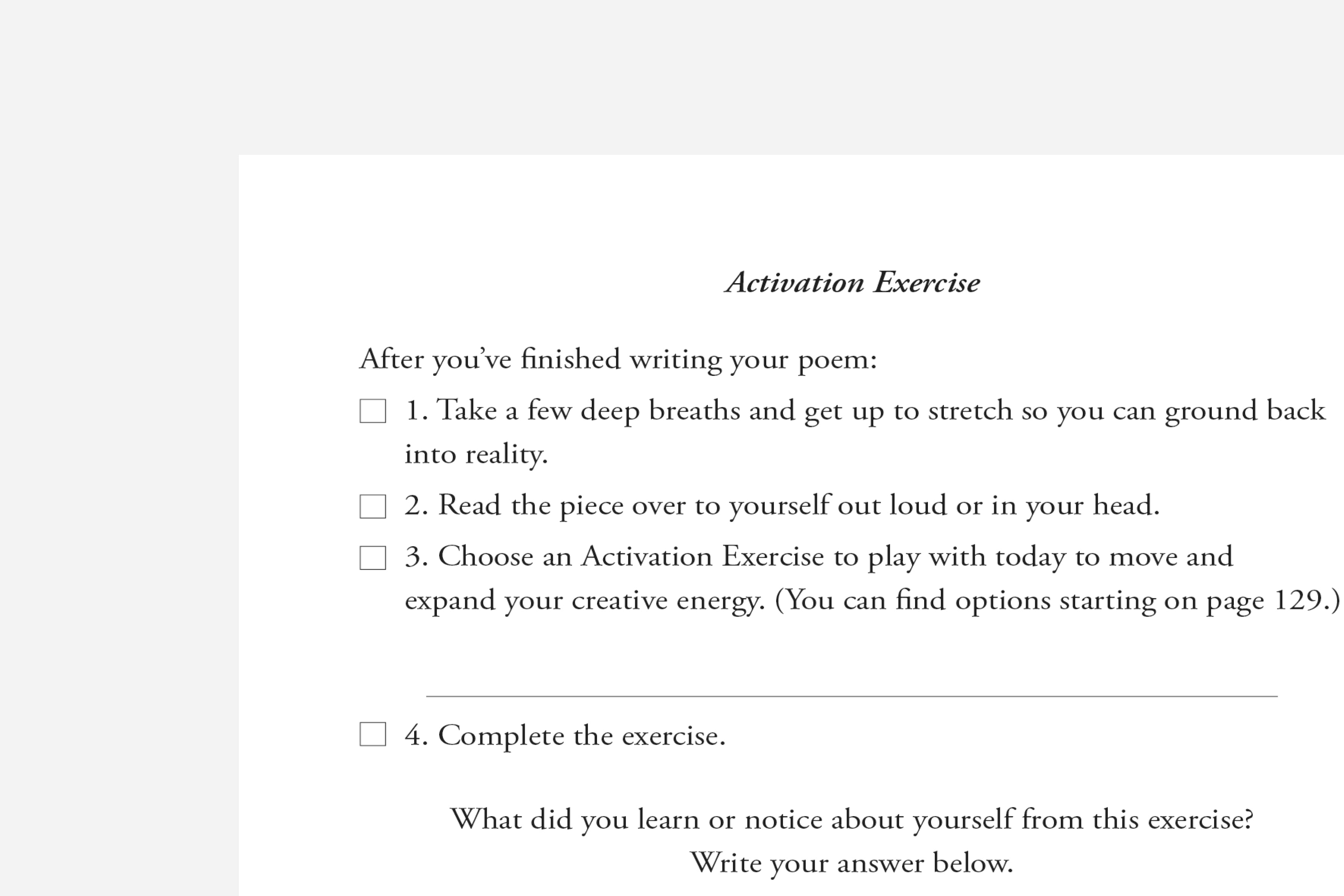 The Never Ending Now Poetry Journal Sample