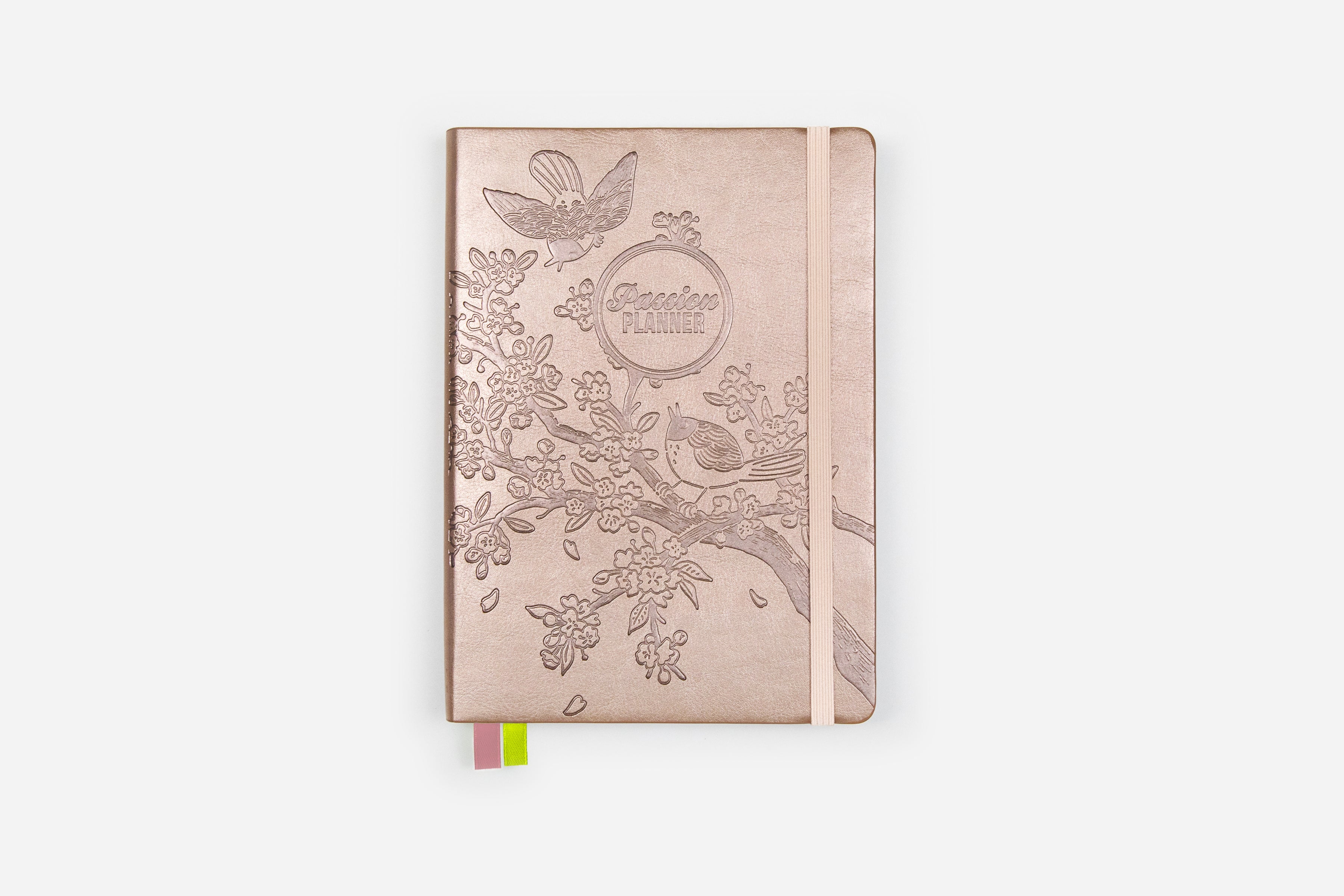 Weekly Undated Planner - Sakura Melody Rose Gold