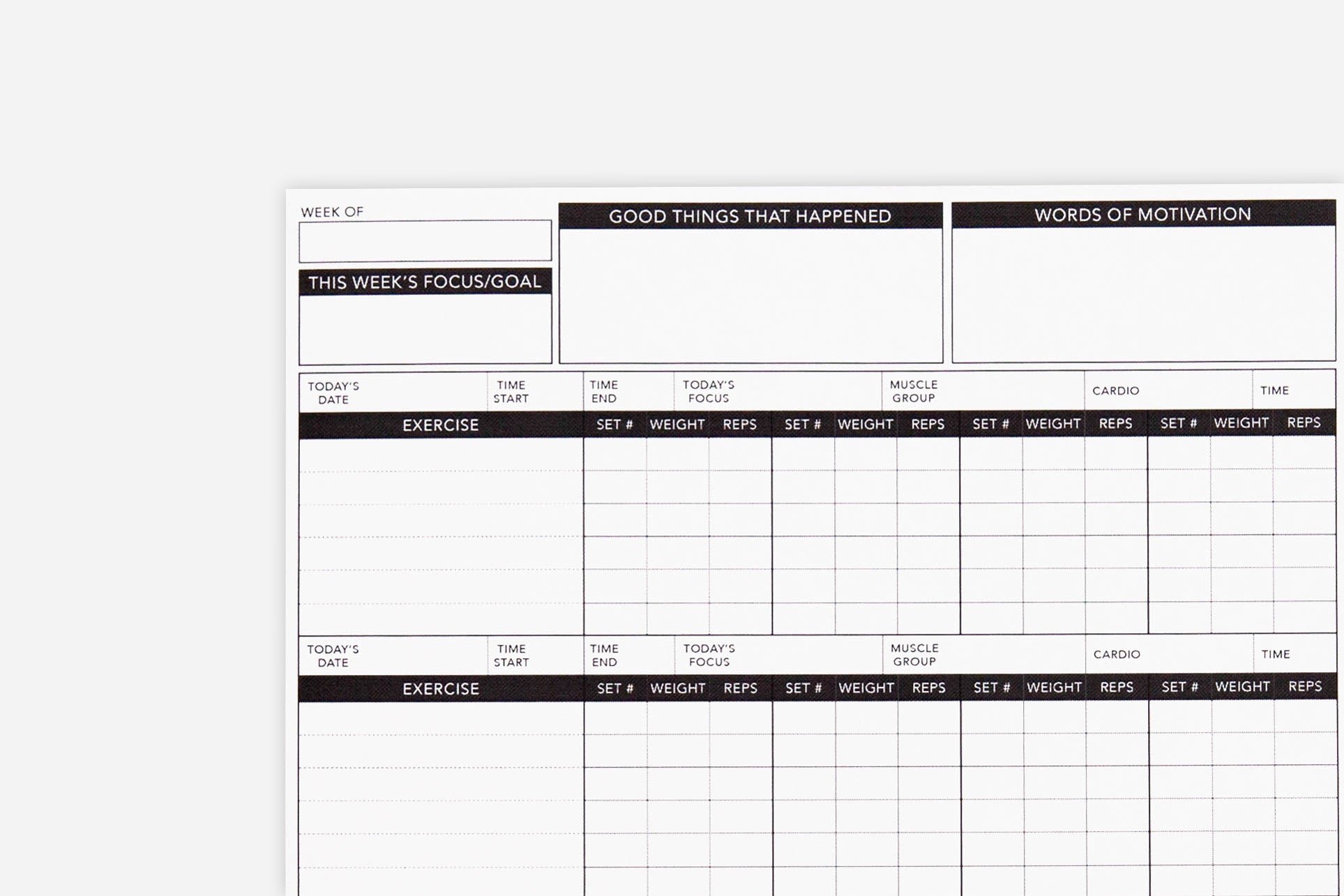 Workout Tracker