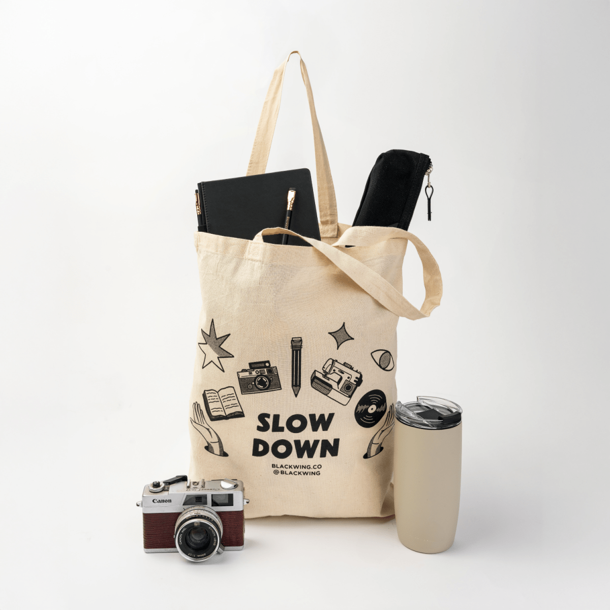 Blackwing "Slow Down" Tote
