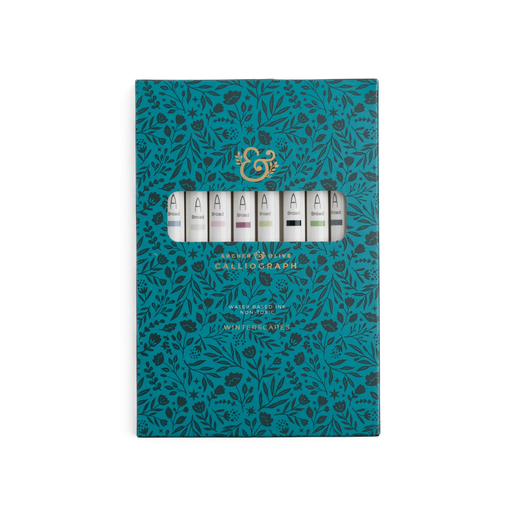 Winterscapes Calliographs (Set of 10) 4 Winterscapes Calliographs (Set of 10)