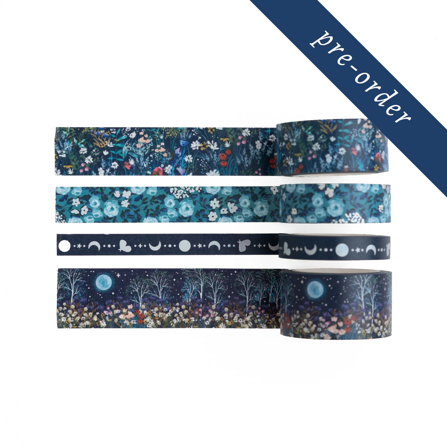PRE-ORDER CLOSED Moonlit Garden Washi Tape