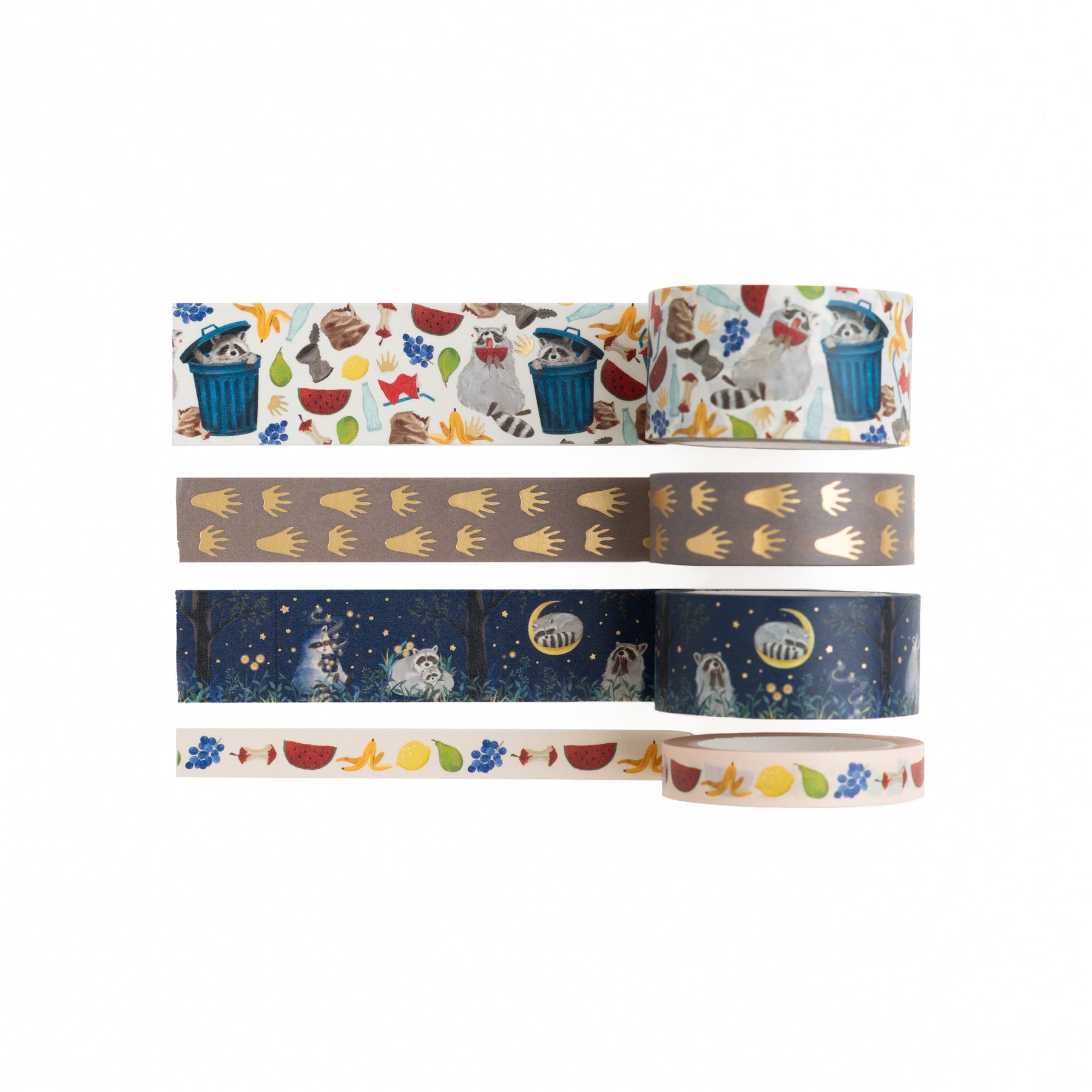 Radiant Raccoon Washi Tape