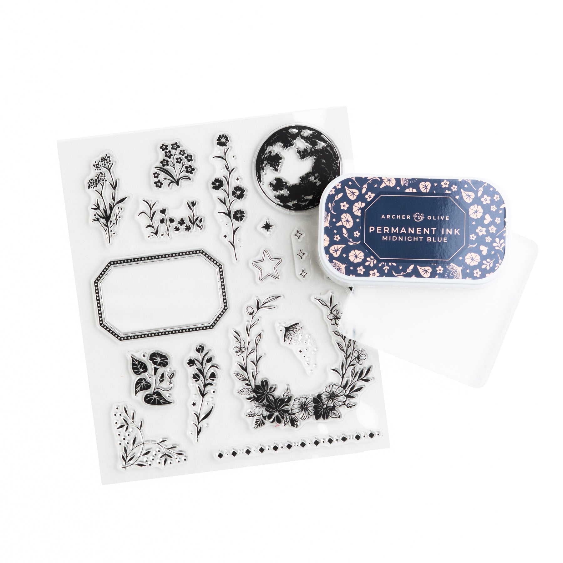Night Blooms Stamp Set 1 Night Blooms Stamp Set