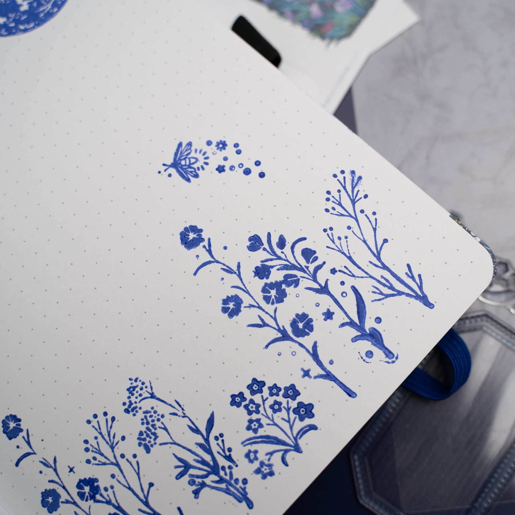 Night Blooms Stamp Set 5 Night Blooms Stamp Set