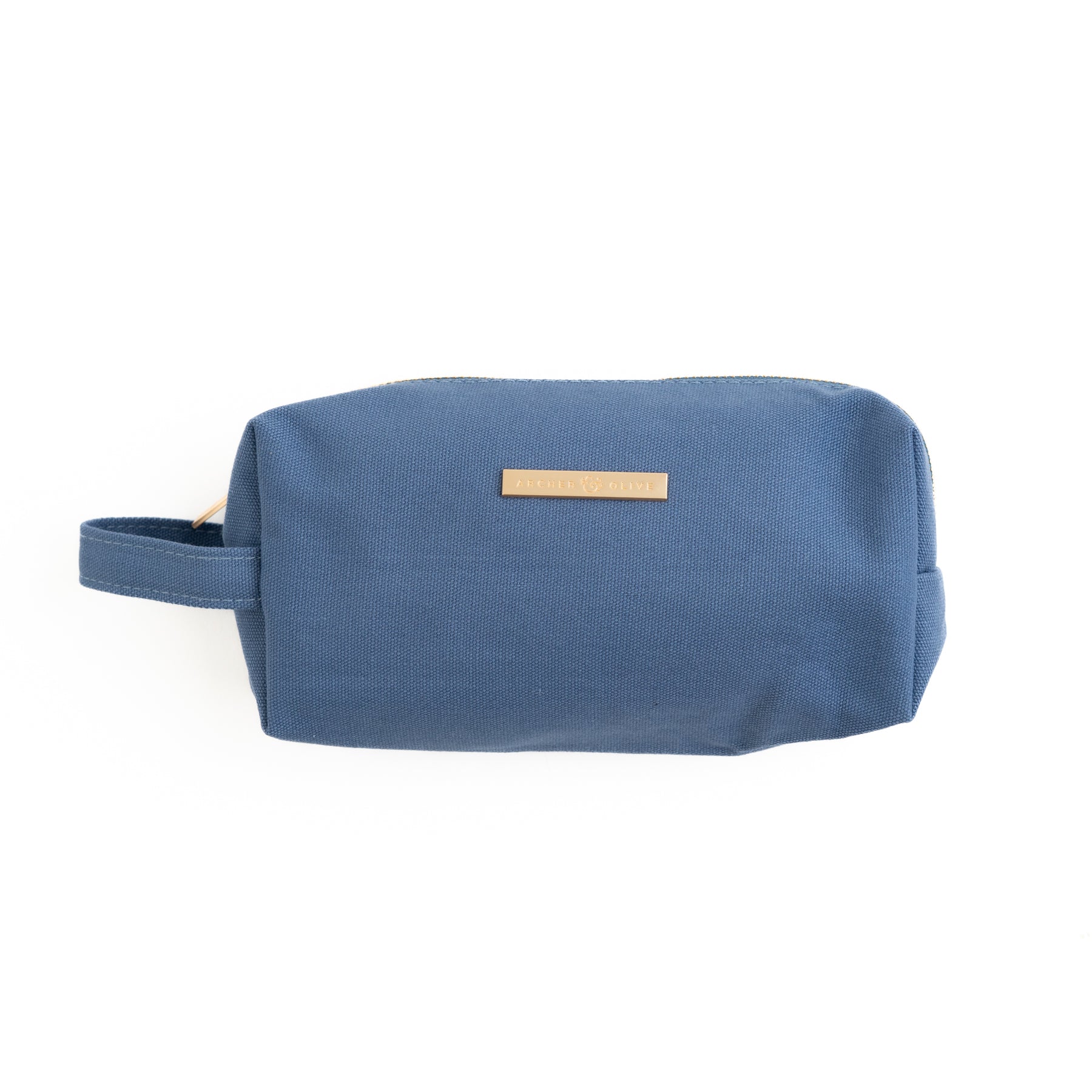 Night Blooms Canvas Zipper Pouch
