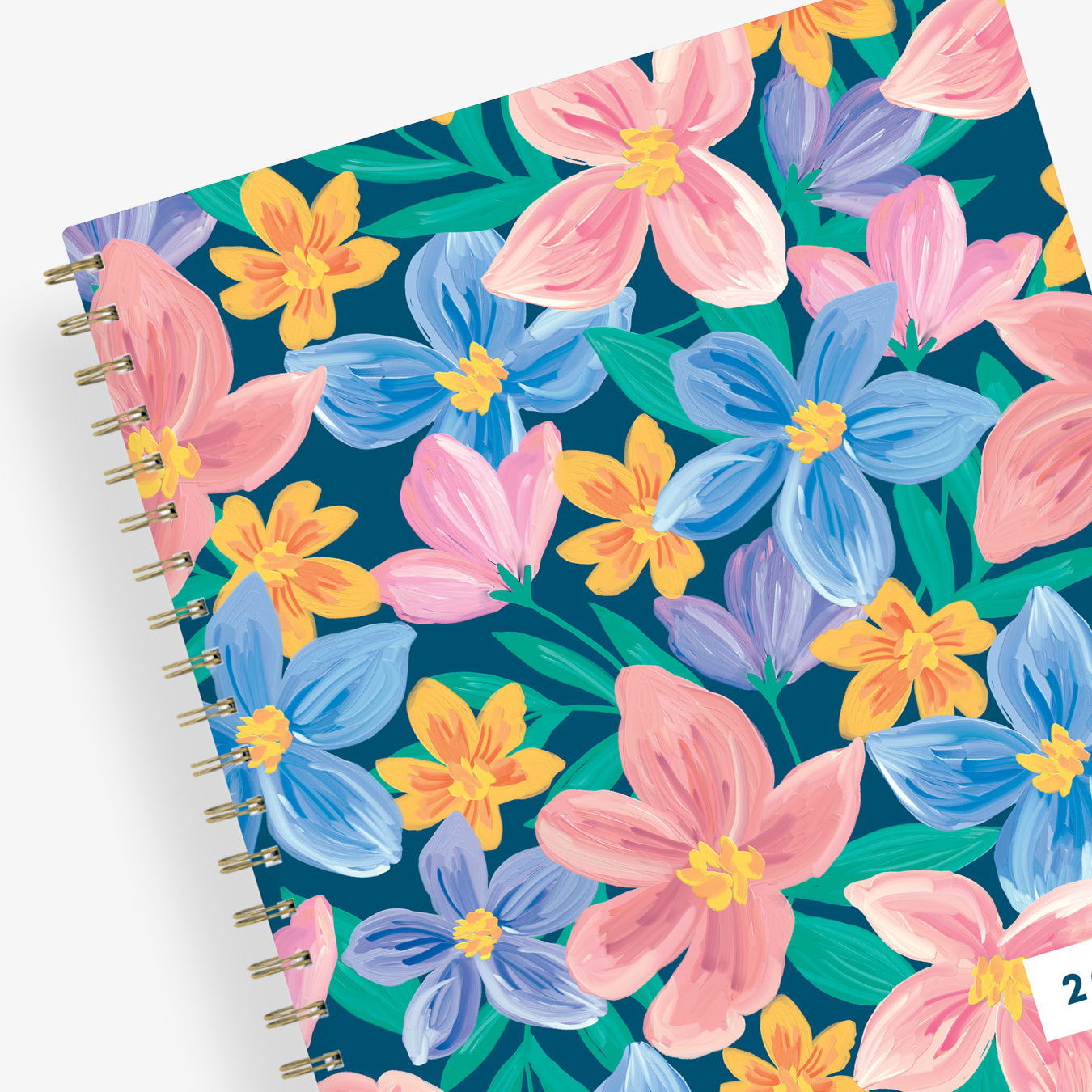 Nerina 2025-2026 Weekly Monthly 8.5x11 Planning Calendar 15-Months Hardcover