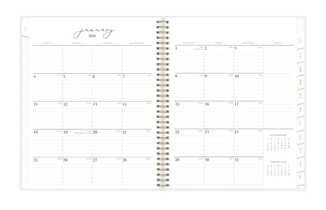 Leah 2026 Weekly Monthly 8.5x11 Life - Note it® Planning Calendar + Notes 4 Leah 2026 Weekly Monthly 8.5x11 Life - Note it® Planning Calendar + Notes