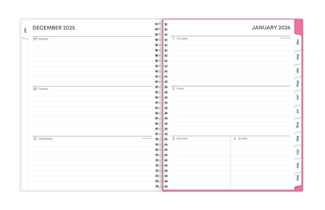 BCA Orchid 2026 Weekly Monthly 8.5x11 Planning Calendar 3 BCA Orchid 2026 Weekly Monthly 8.5x11 Planning Calendar