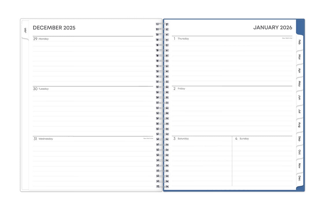 Savoy Cool 2026 Weekly Monthly 8.5x11 Planning Calendar 3 Savoy Cool 2026 Weekly Monthly 8.5x11 Planning Calendar