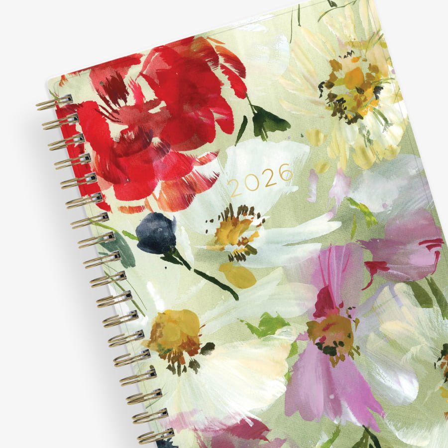 Cosmo Garden 2026 Weekly Monthly 5x8 Kelly Ventura for Blue Sky Planning Calendar