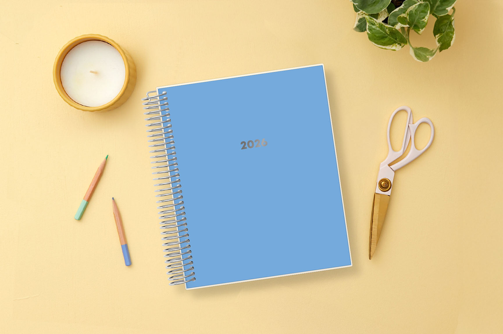 Solid Blue 2026 Weekly Monthly 7x9 LiveWell™ Planning Calendar 2 Solid Blue 2026 Weekly Monthly 7x9 LiveWell™ Planning Calendar
