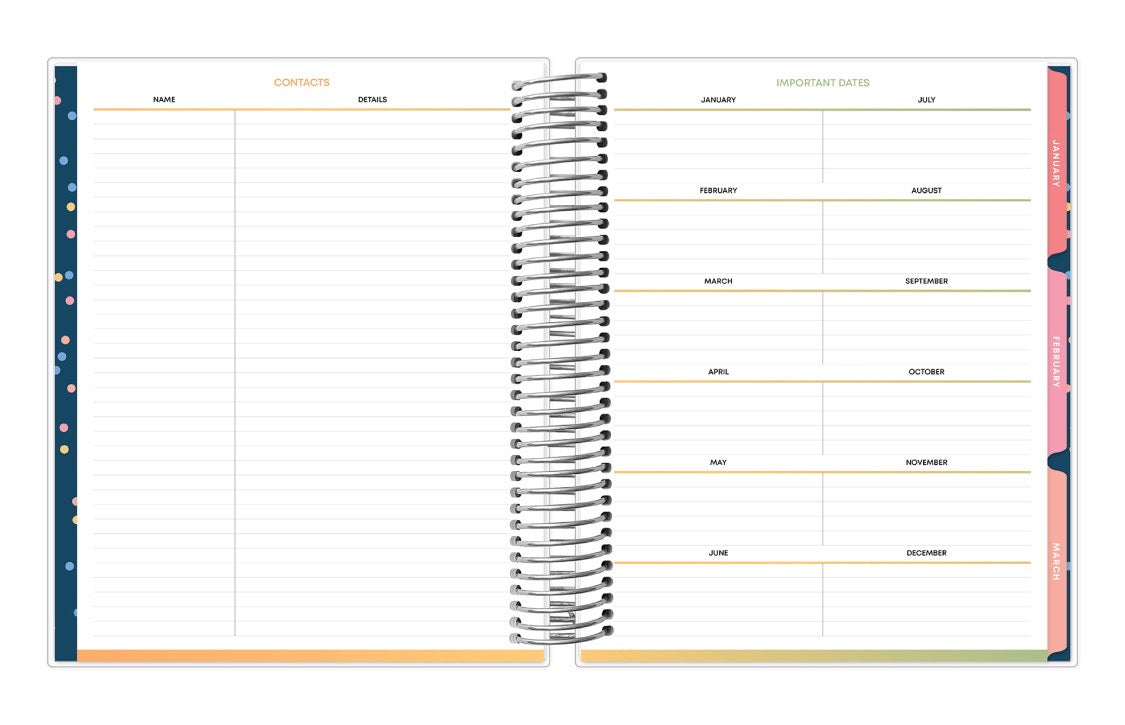 Solid Blue 2026 Weekly Monthly 7x9 LiveWell™ Planning Calendar 6 Solid Blue 2026 Weekly Monthly 7x9 LiveWell™ Planning Calendar