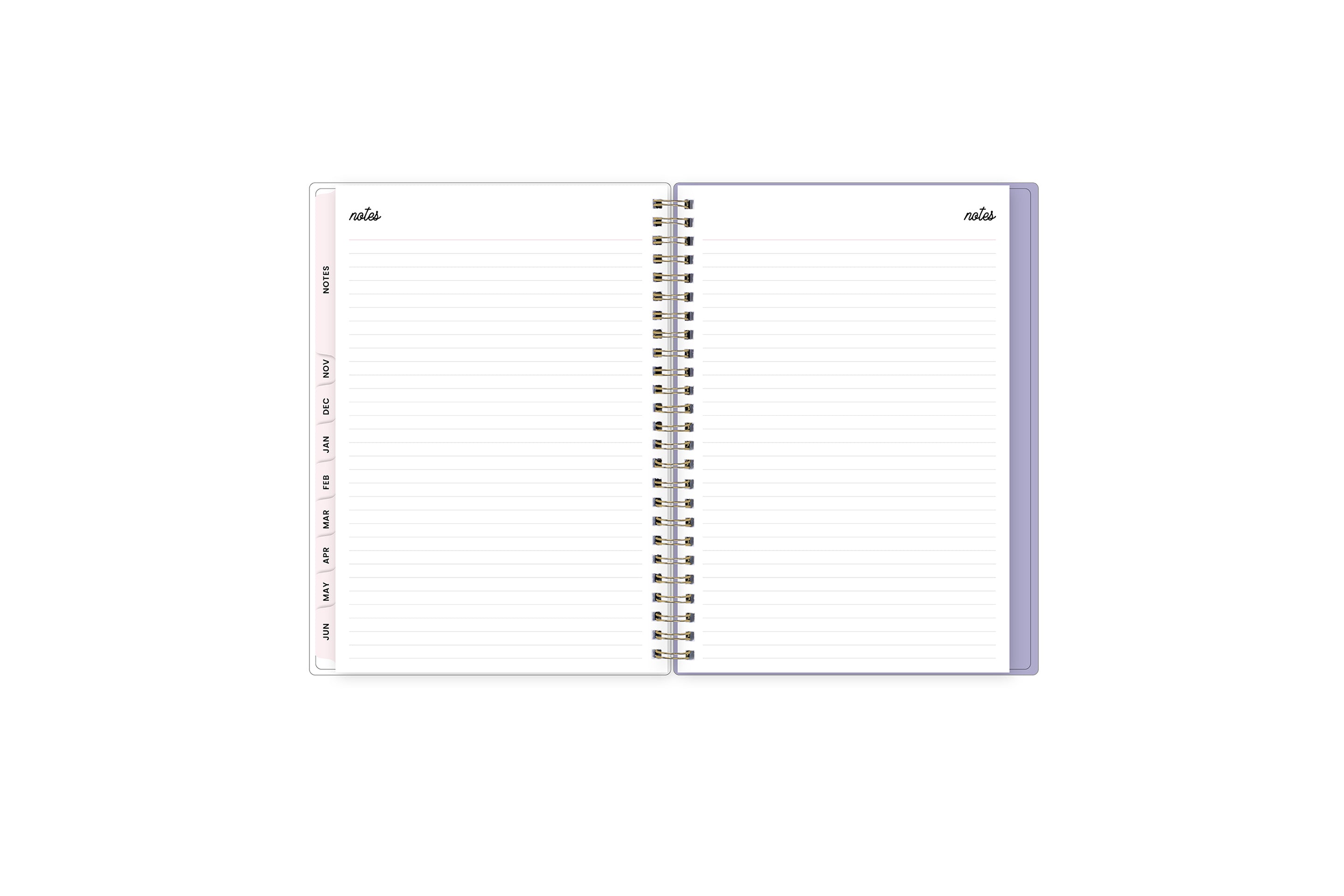 Lilac Haze 2025-2026 Weekly Notes 5.875x8.625 Planning Calendar - Color Me Courtney for Blue Sky 5 Lilac Haze 2025-2026 Weekly Notes 5.875x8.625 Planning Calendar - Color Me Courtney for Blue Sky