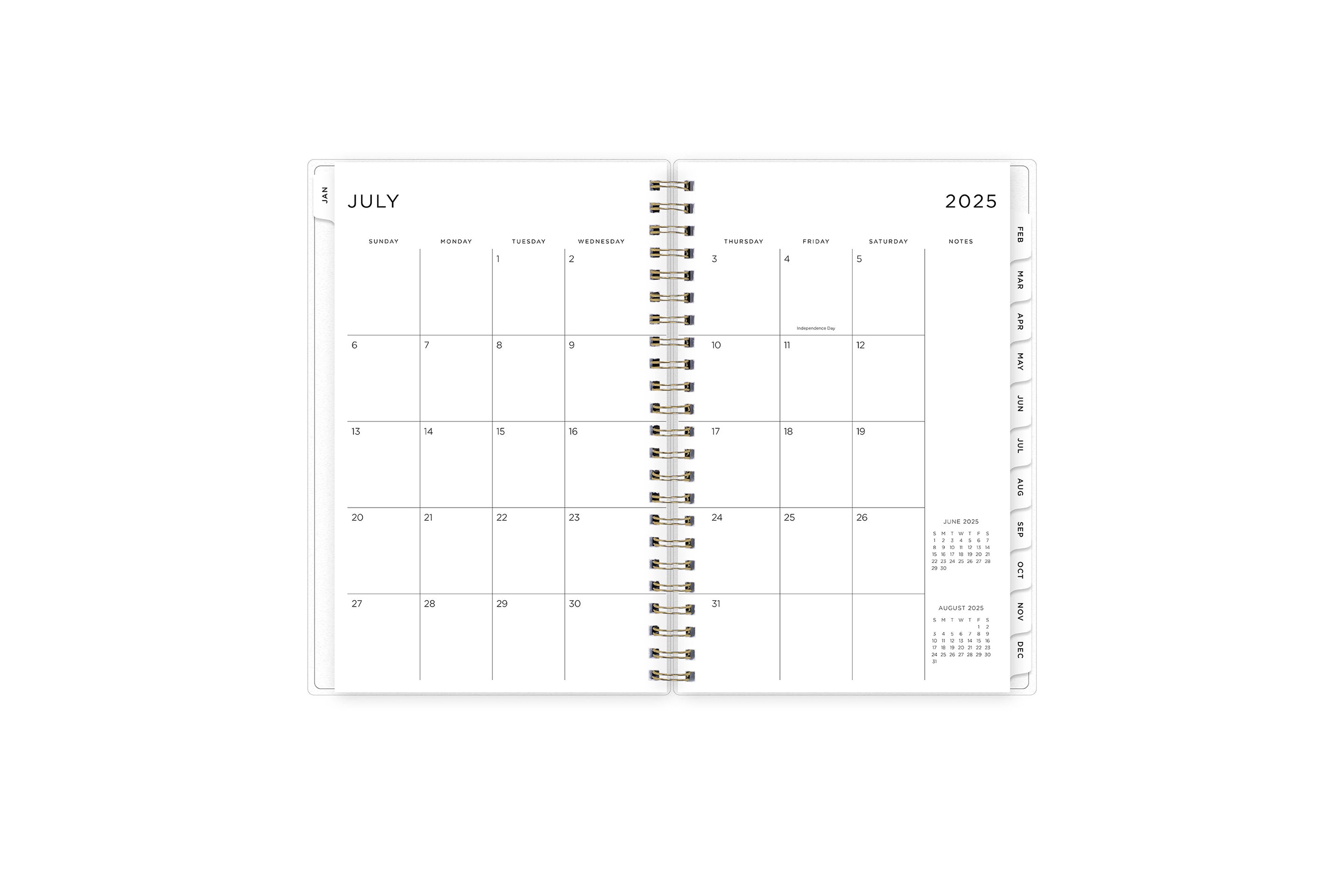 Multi Color Smoke 2025-2026 Weekly 5x8 Planning Calendar - Ashley G 4 Multi Color Smoke 2025-2026 Weekly 5x8 Planning Calendar - Ashley G