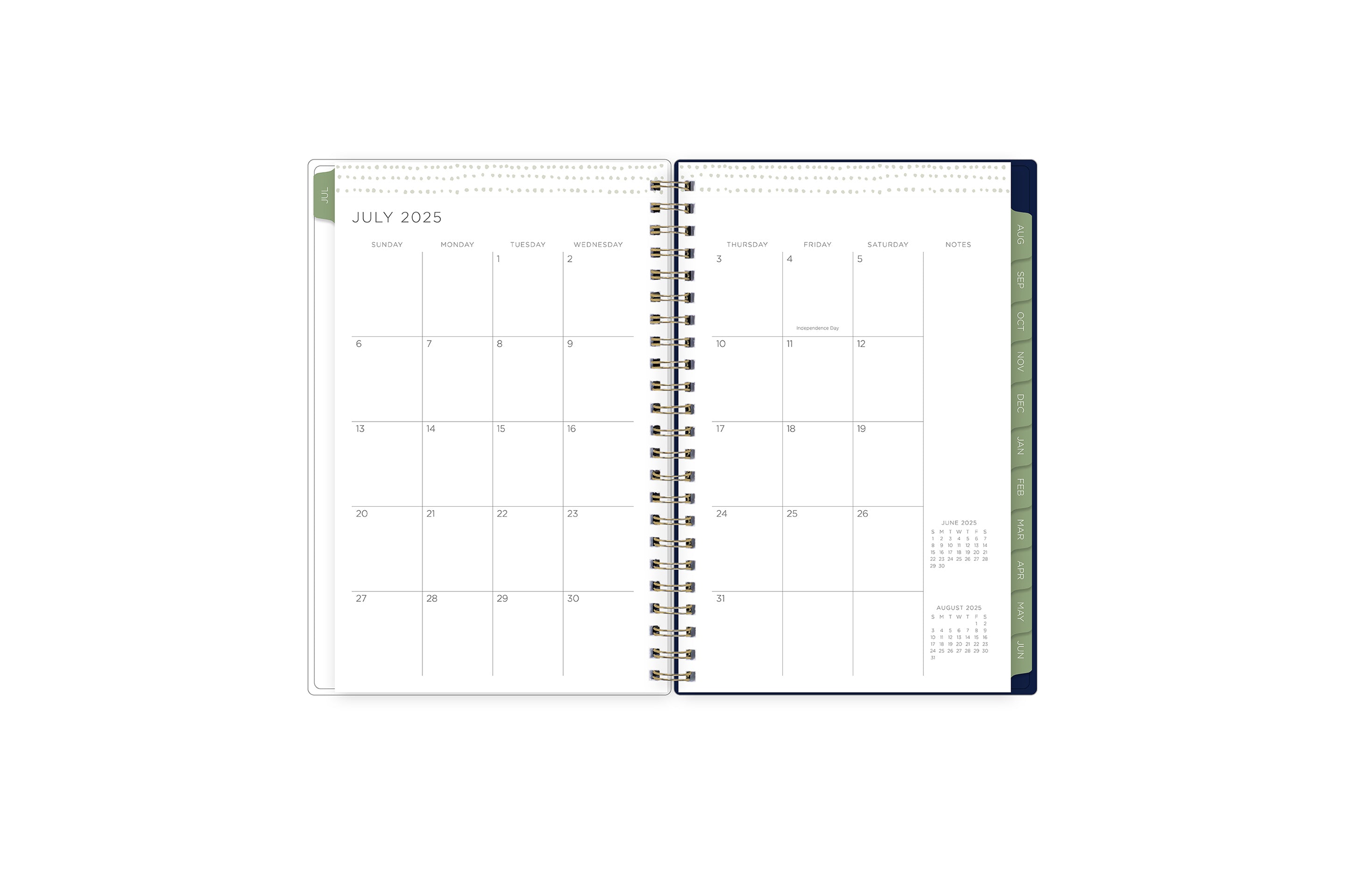 Blooms Blue 2025-2026 Weekly and Monthly 5x8 Kelly Ventura Planning Calendar 4 Blooms Blue 2025-2026 Weekly and Monthly 5x8 Kelly Ventura Planning Calendar