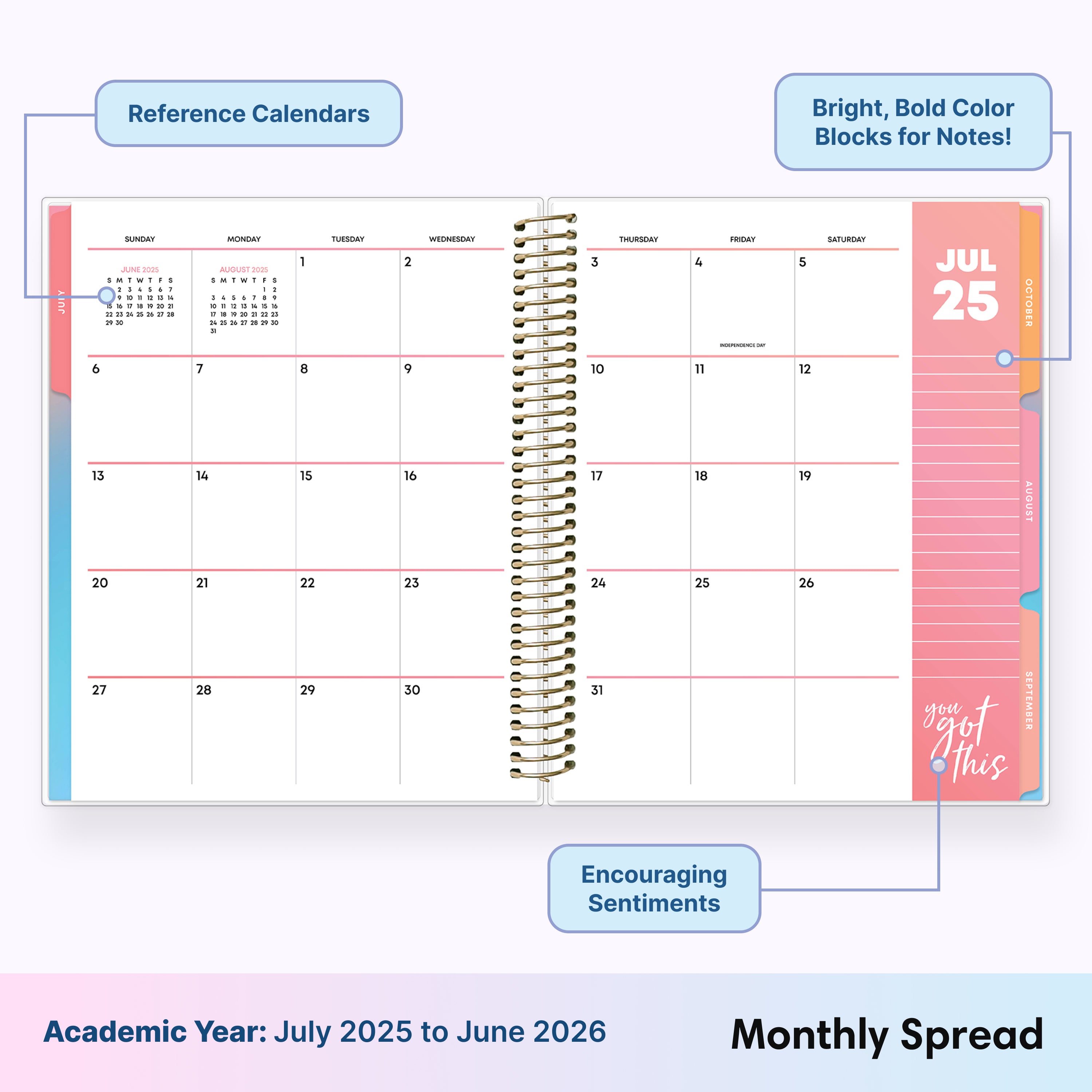 Beck 2025-2026 Weekly Monthly 7x9 LiveWell™ Planning Calendar 4 Beck 2025-2026 Weekly Monthly 7x9 LiveWell™ Planning Calendar