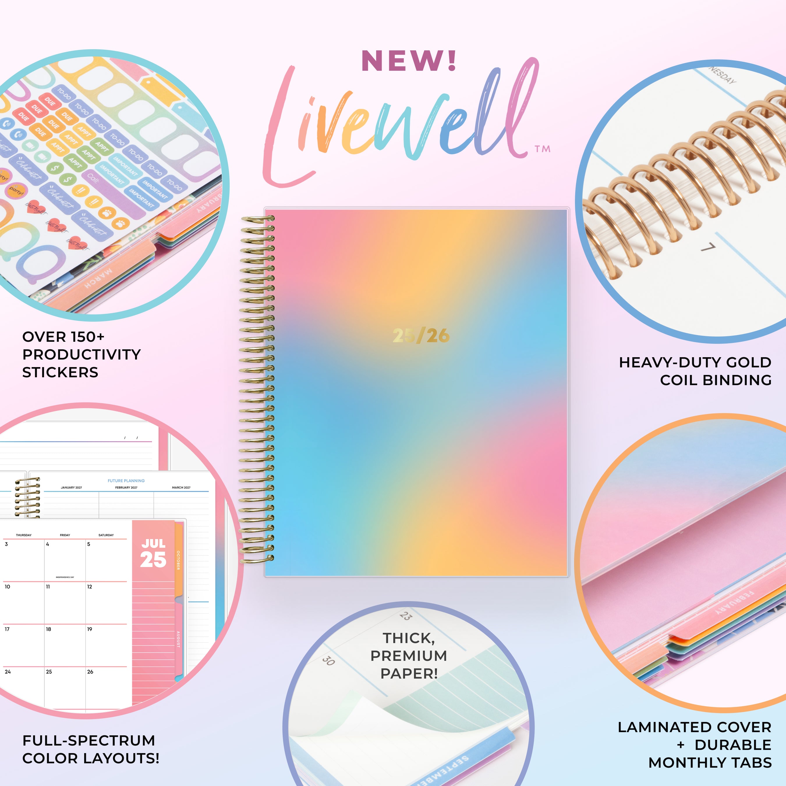 Beck 2025-2026 Weekly Monthly 7x9 LiveWell™ Planning Calendar 5 Beck 2025-2026 Weekly Monthly 7x9 LiveWell™ Planning Calendar