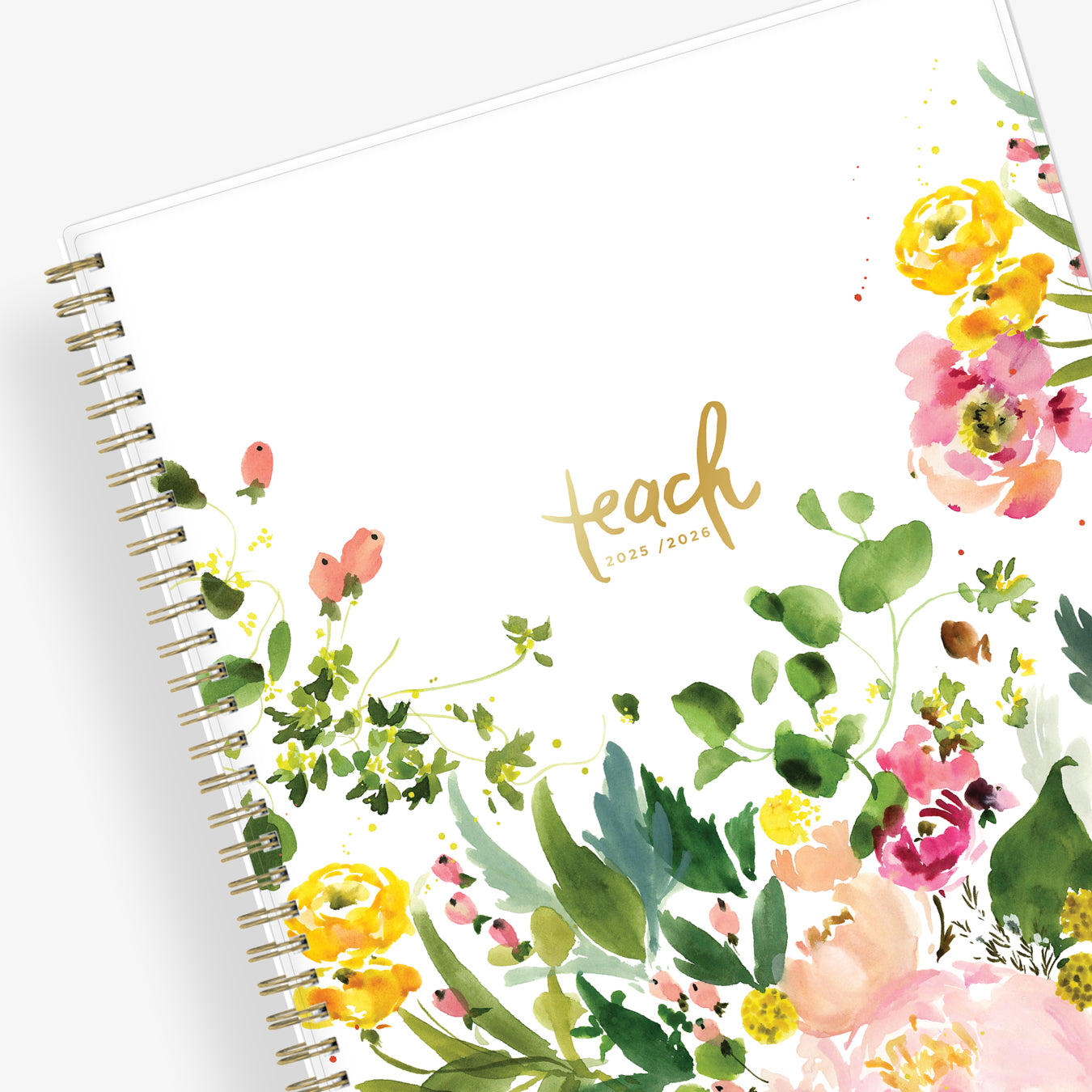 Summertime Brights 2025-2026 Weekly 8.5x11 Teacher Lesson Planner by Kelly Ventura