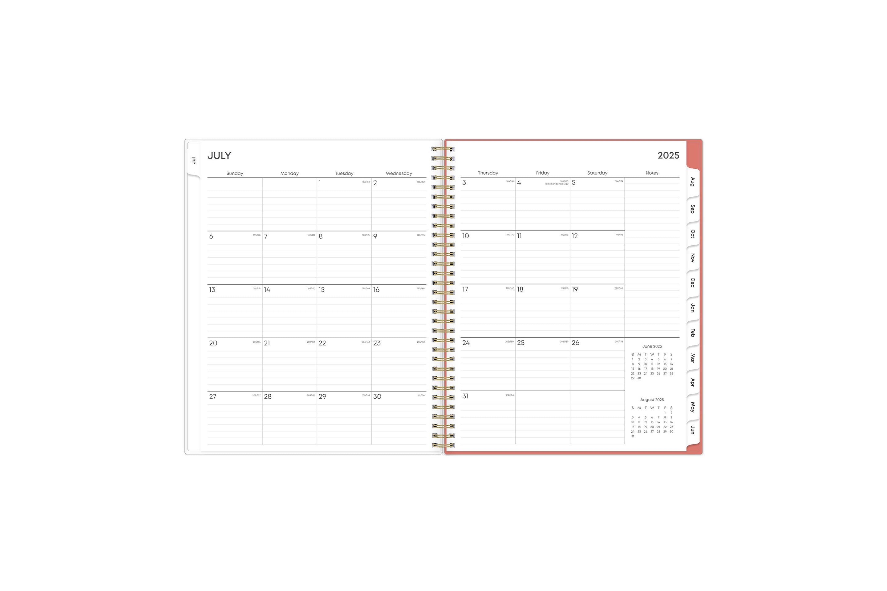 Cali Pink 2025-2026 Weekly Monthly 8.5x11 Planning Calendar 4 Cali Pink 2025-2026 Weekly Monthly 8.5x11 Planning Calendar