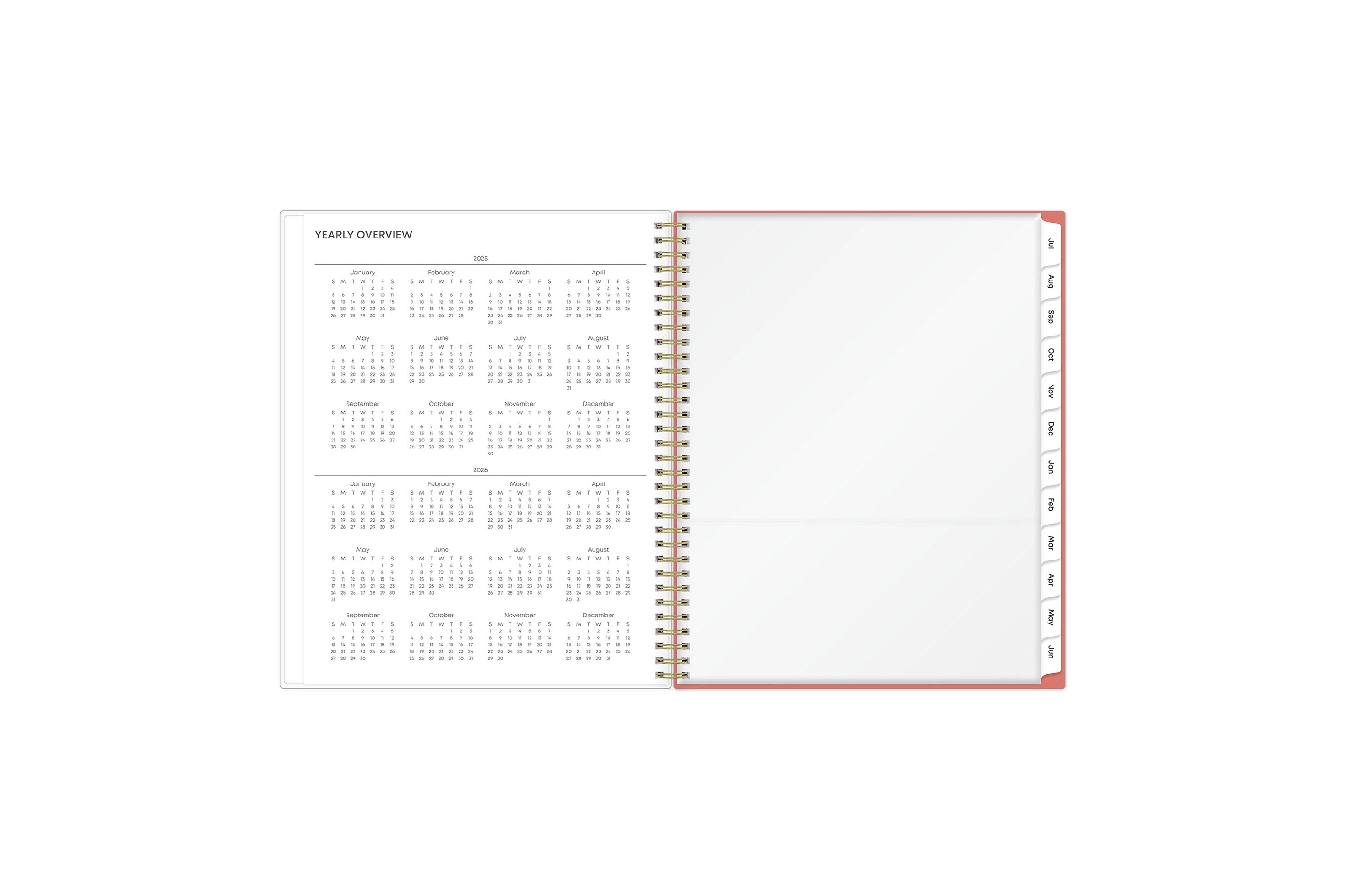 Cali Pink 2025-2026 Weekly Monthly 8.5x11 Planning Calendar 5 Cali Pink 2025-2026 Weekly Monthly 8.5x11 Planning Calendar