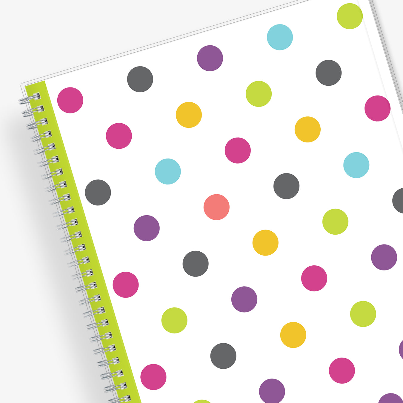 Dots 2025-2026 Weekly 8.5x11 Teacher Lesson Planner